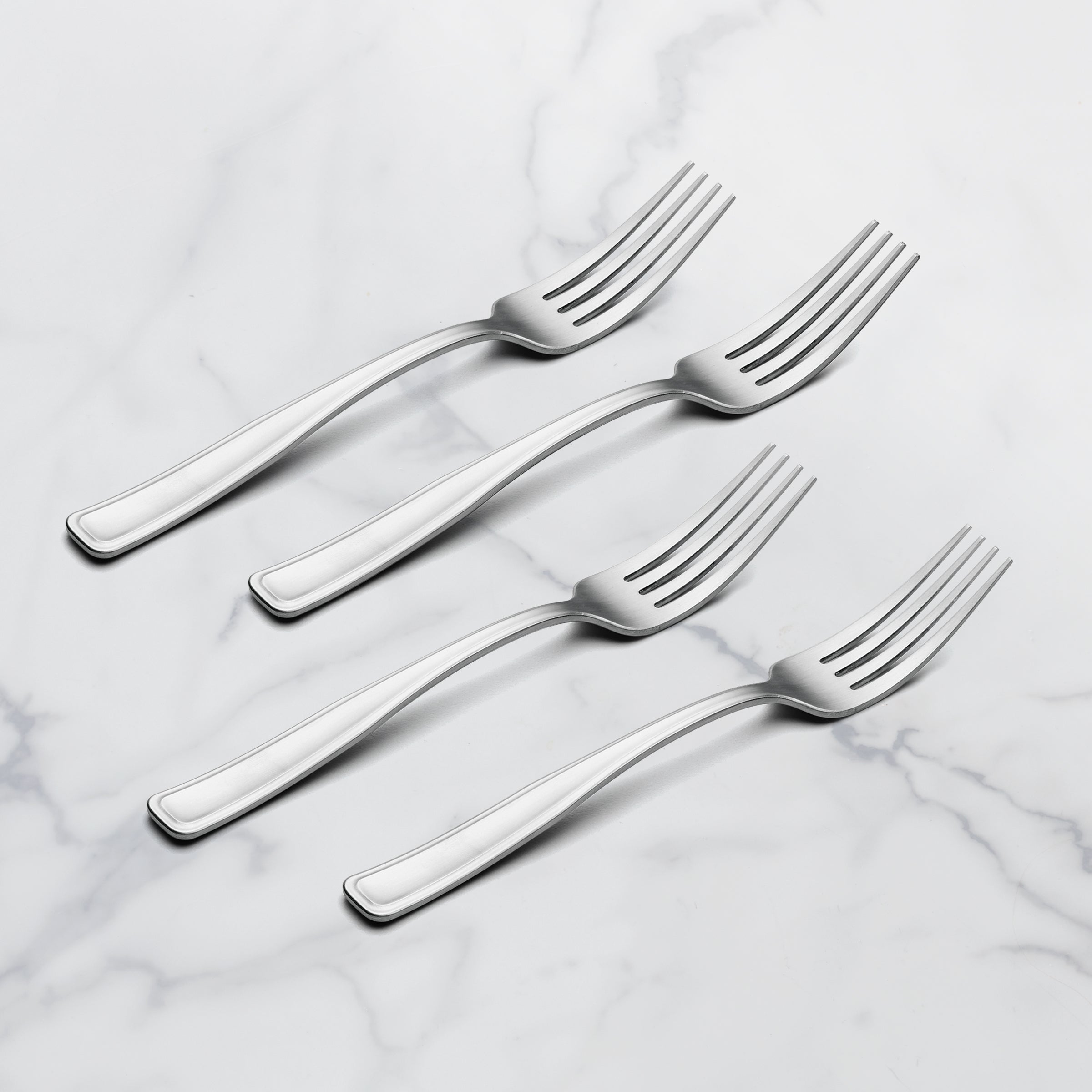 Lenox Westmore Reid Satin Salad Forks, Set of 4