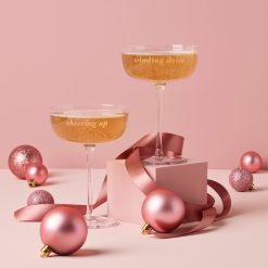 Alternative view of Lenox Westmore Winding Down & Cheering Up Coupe Glasses, Set of 2