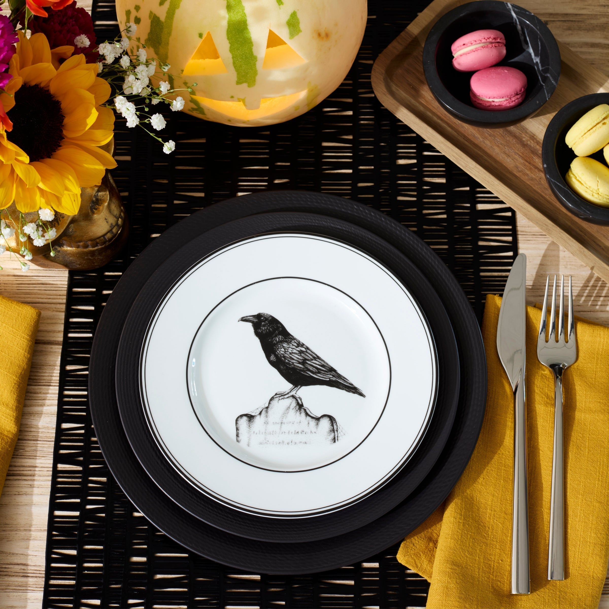 Lenox Westmore Vintage Halloween Dessert Plates, Set of 4 - Image 7