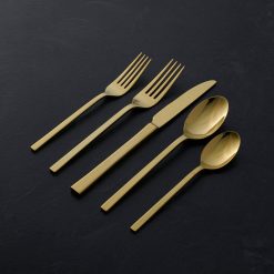 Alternative view of Lenox Westmore Allay Champagne 20-Piece Flatware Set