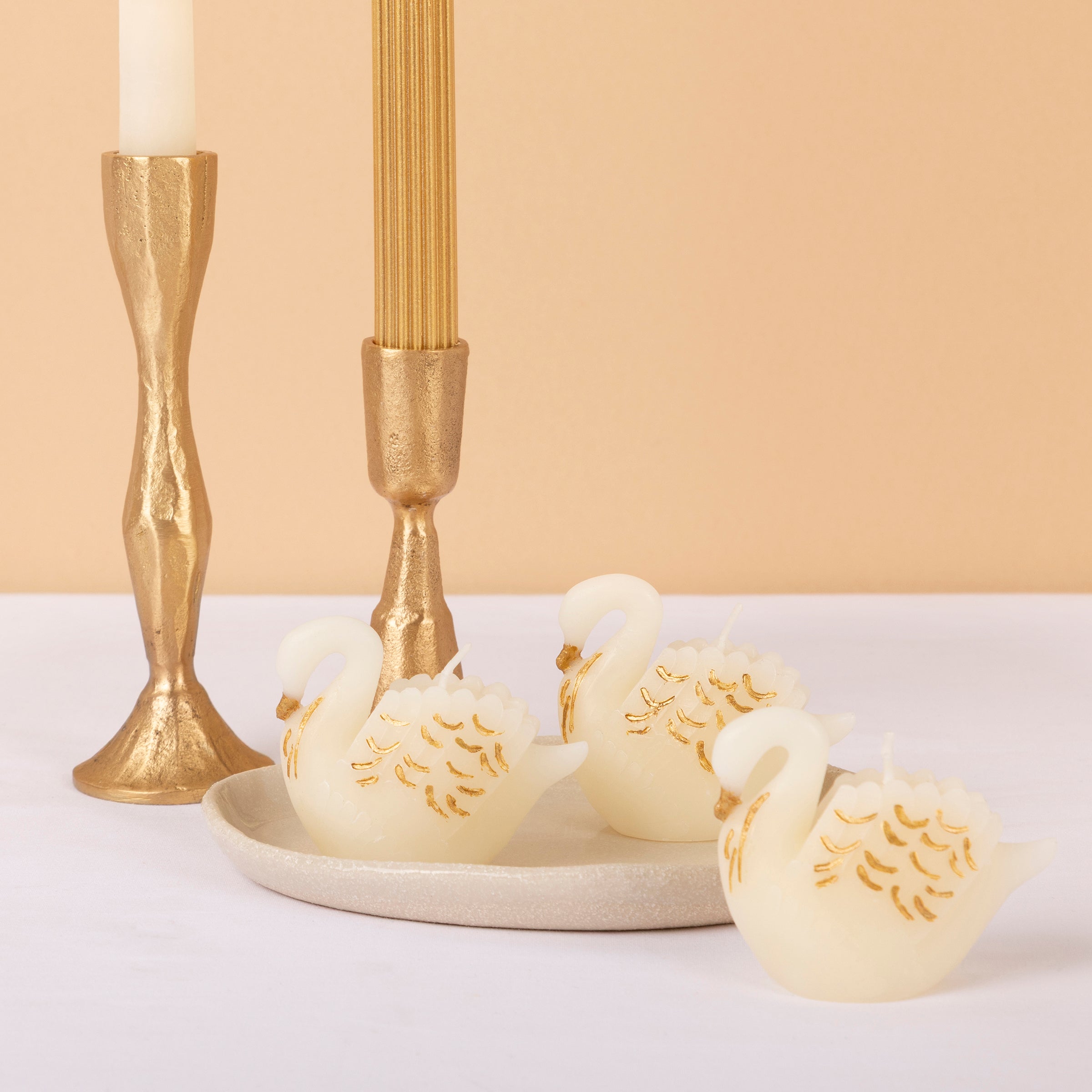 Lenox Westmore Swan Candles, Set of 3 - Image 2
