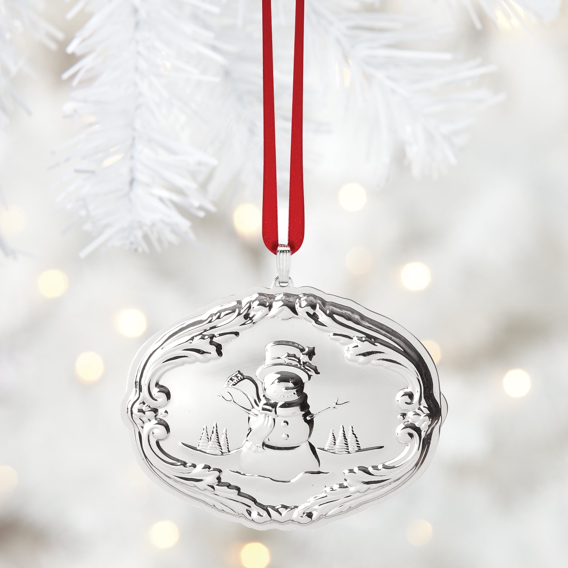 Lenox Westmore Songs Of Christmas Sterling Silver Ornament - Image 3