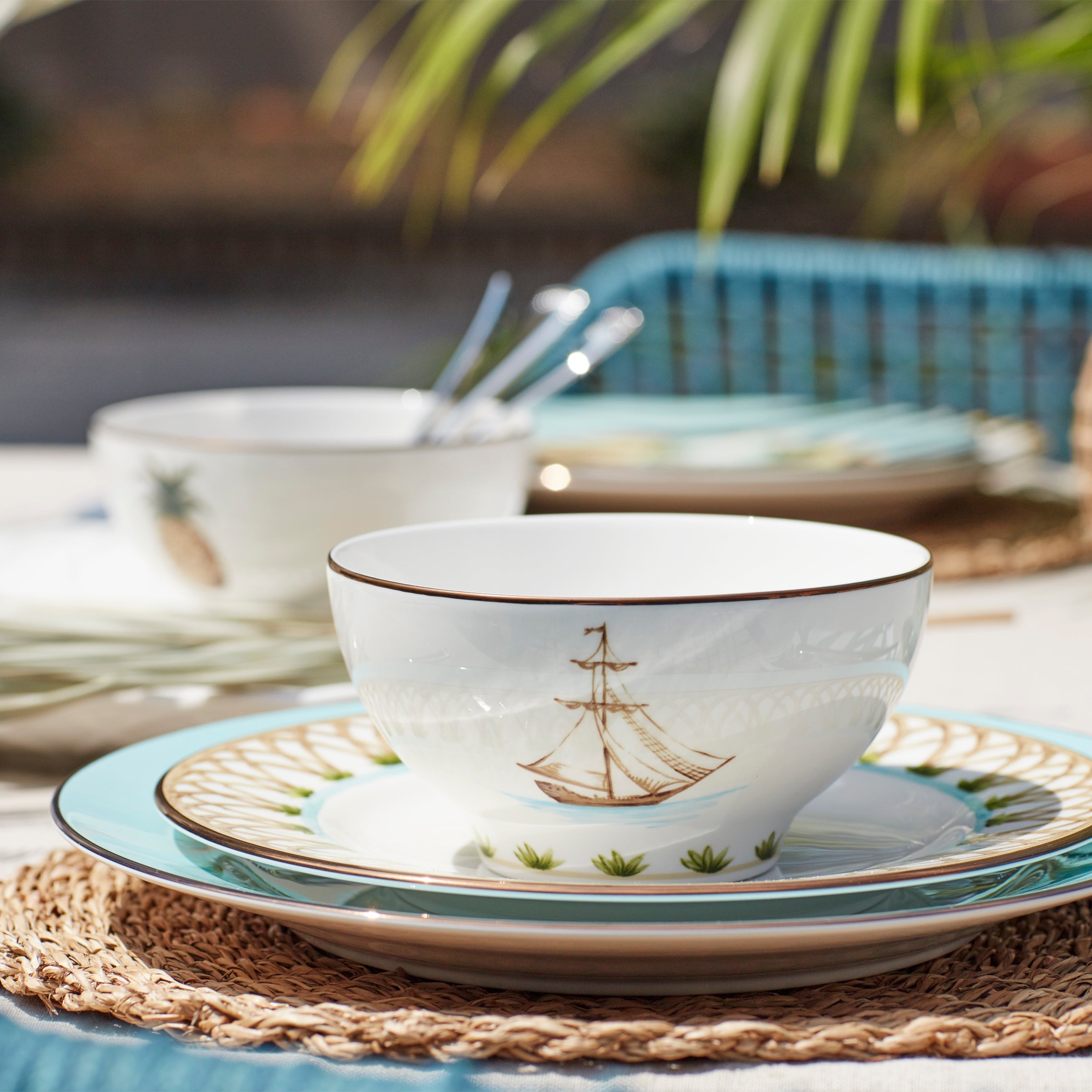 Lenox Westmore British Colonial Tradewind Dinner Plate - Image 8