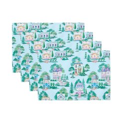 Lenox Westmore Lenox Spice Village Allover Placemats, Set of 4