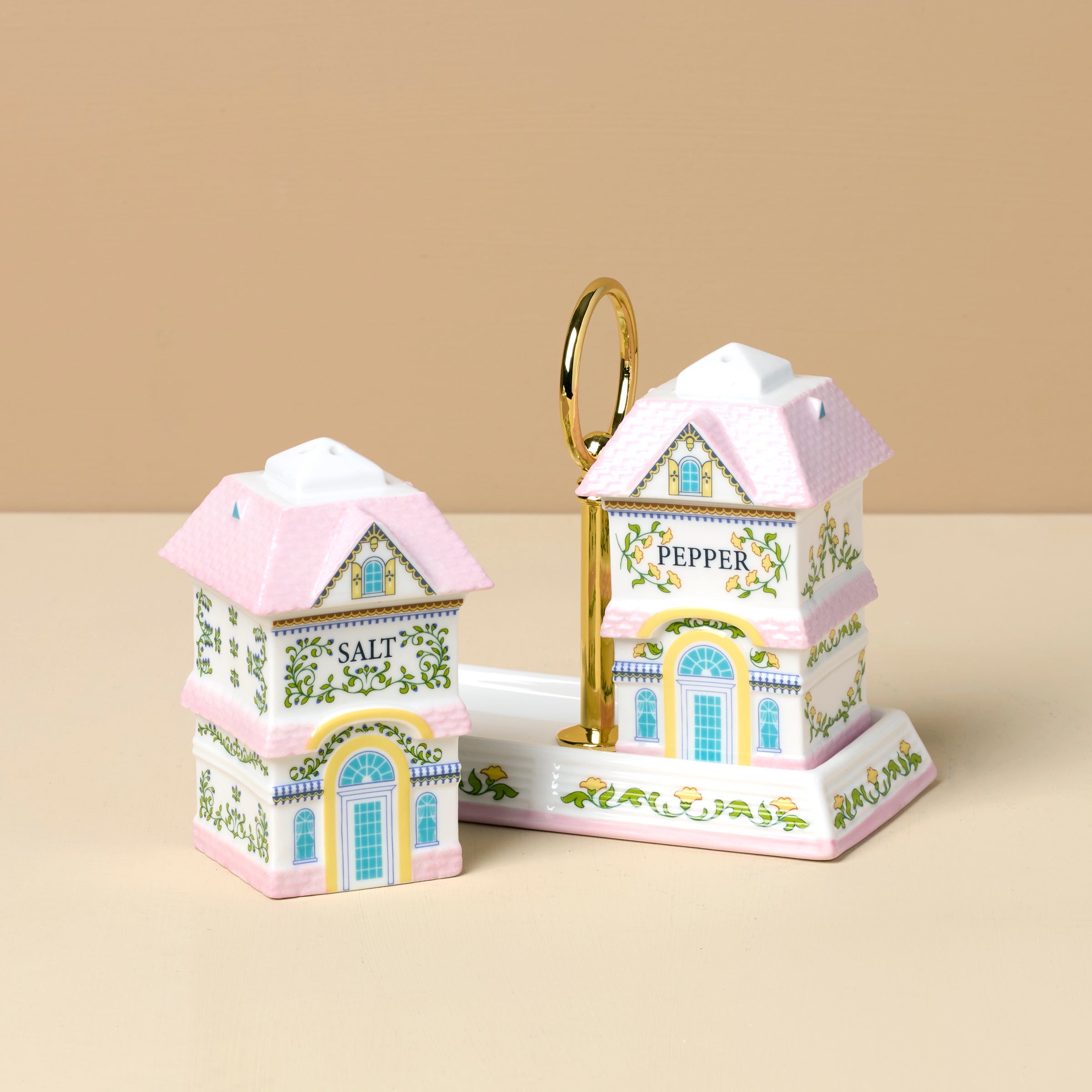 Lenox Westmore Lenox Spice Village Salt & Pepper with Tray - Image 2