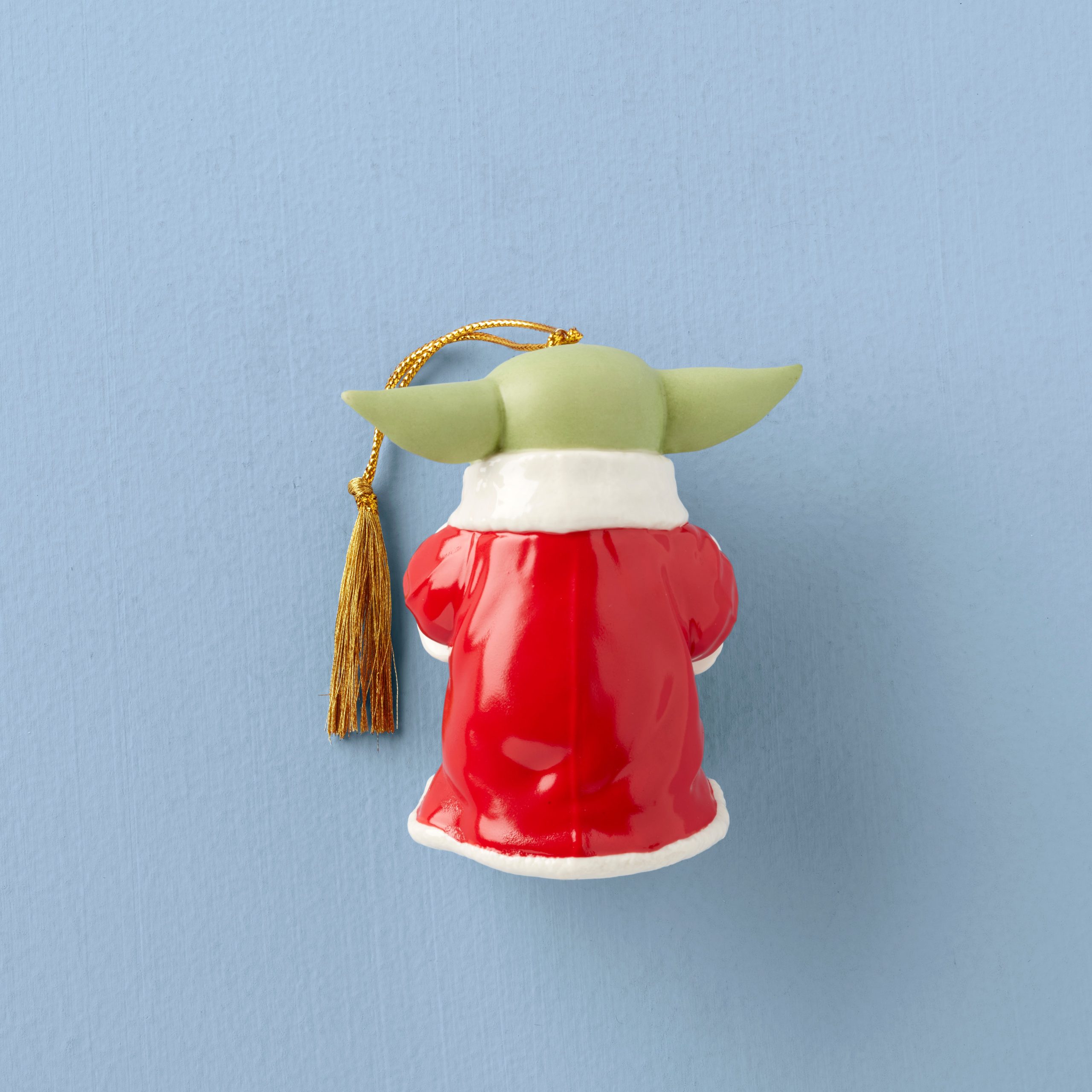 Lenox Westmore Holiday Grogu with Stocking Ornament - Image 3
