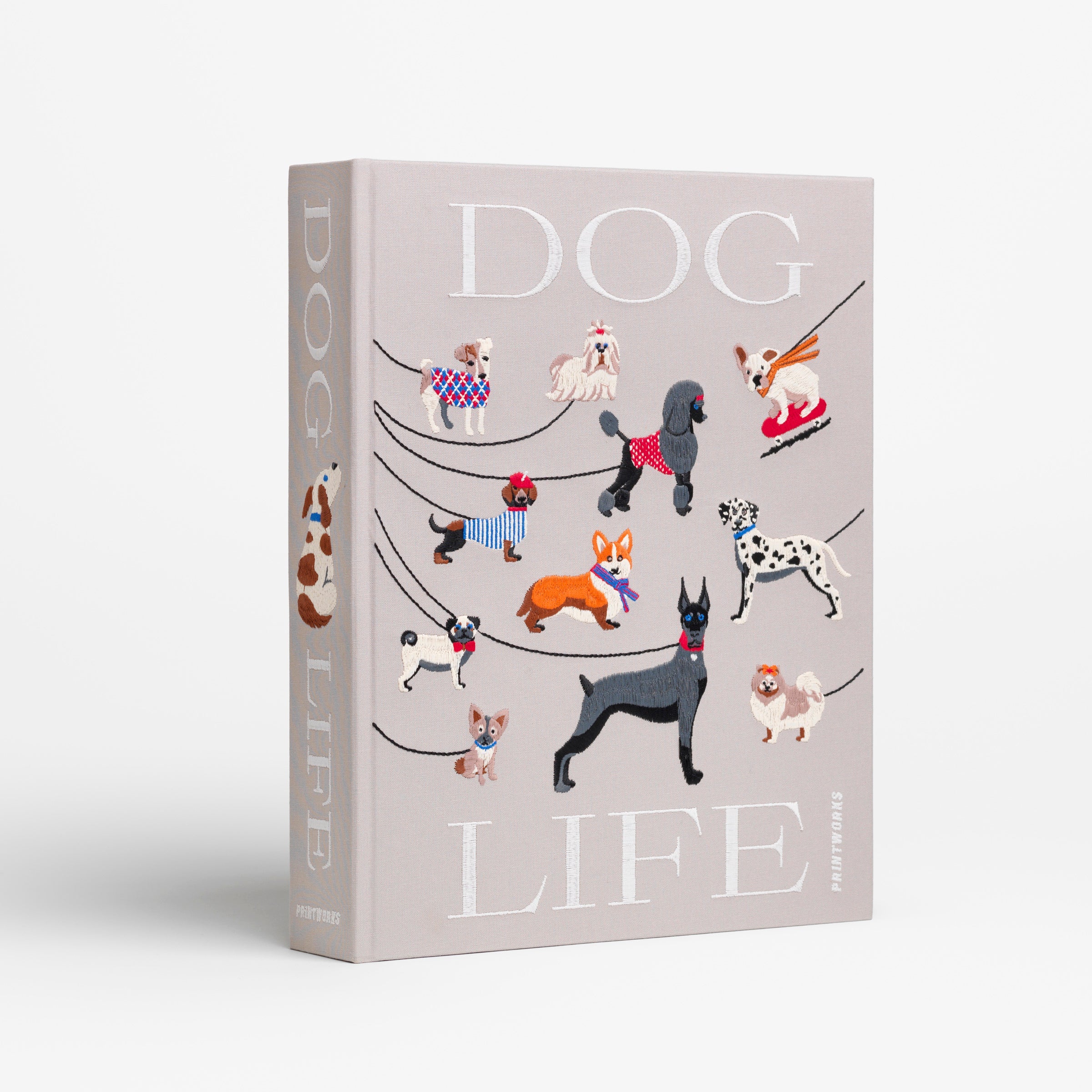 Lenox Westmore A Dog's Life Embroidered Photo Album