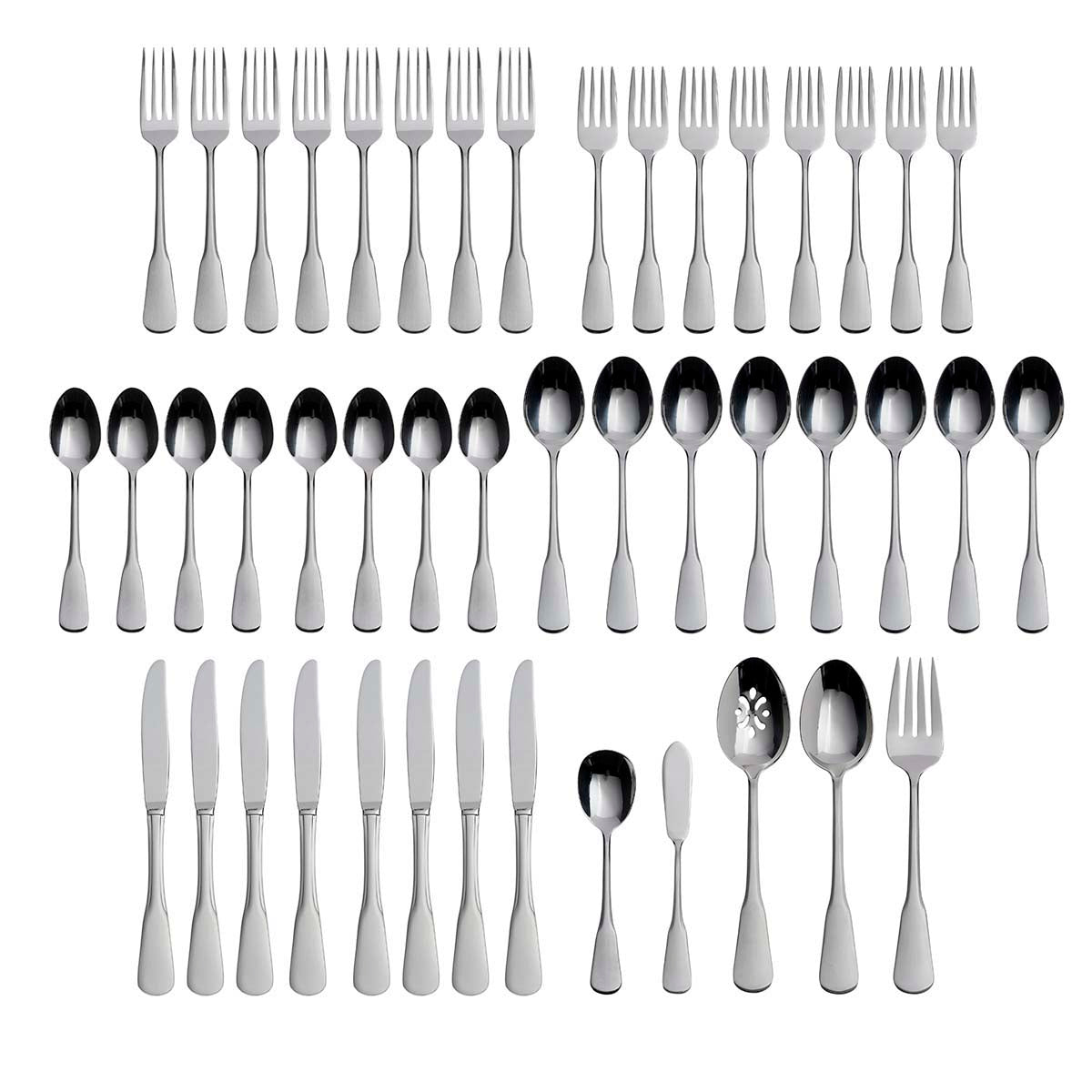 Lenox Westmore Colonial Boston 45-Piece Flatware Set - Image 3
