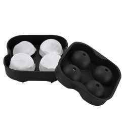 Lenox Westmore Black Round Silicone XL Ice Mold