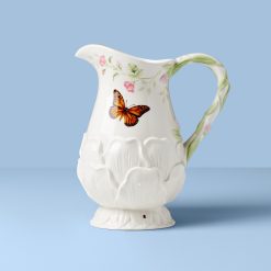Lenox Westmore Butterfly Meadow Floral Pitcher