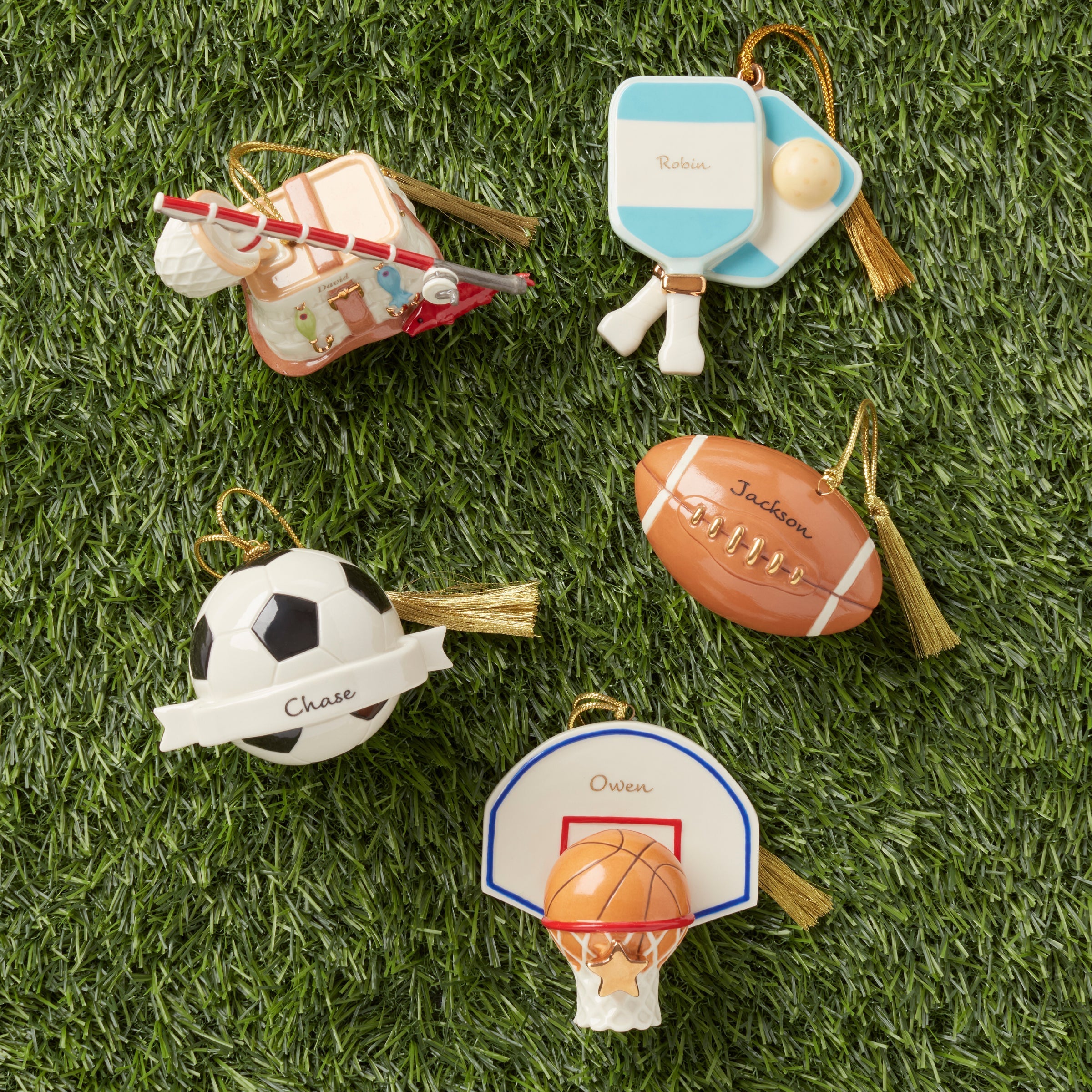 Lenox Westmore Personalized Football Ornament - Image 4
