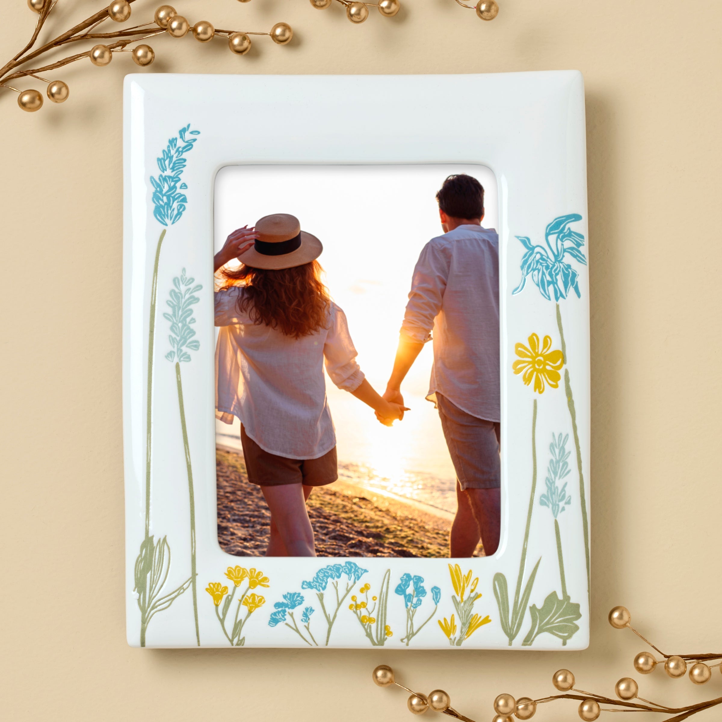 Lenox Westmore Wildflowers 5x7 Photo Frame - Image 2