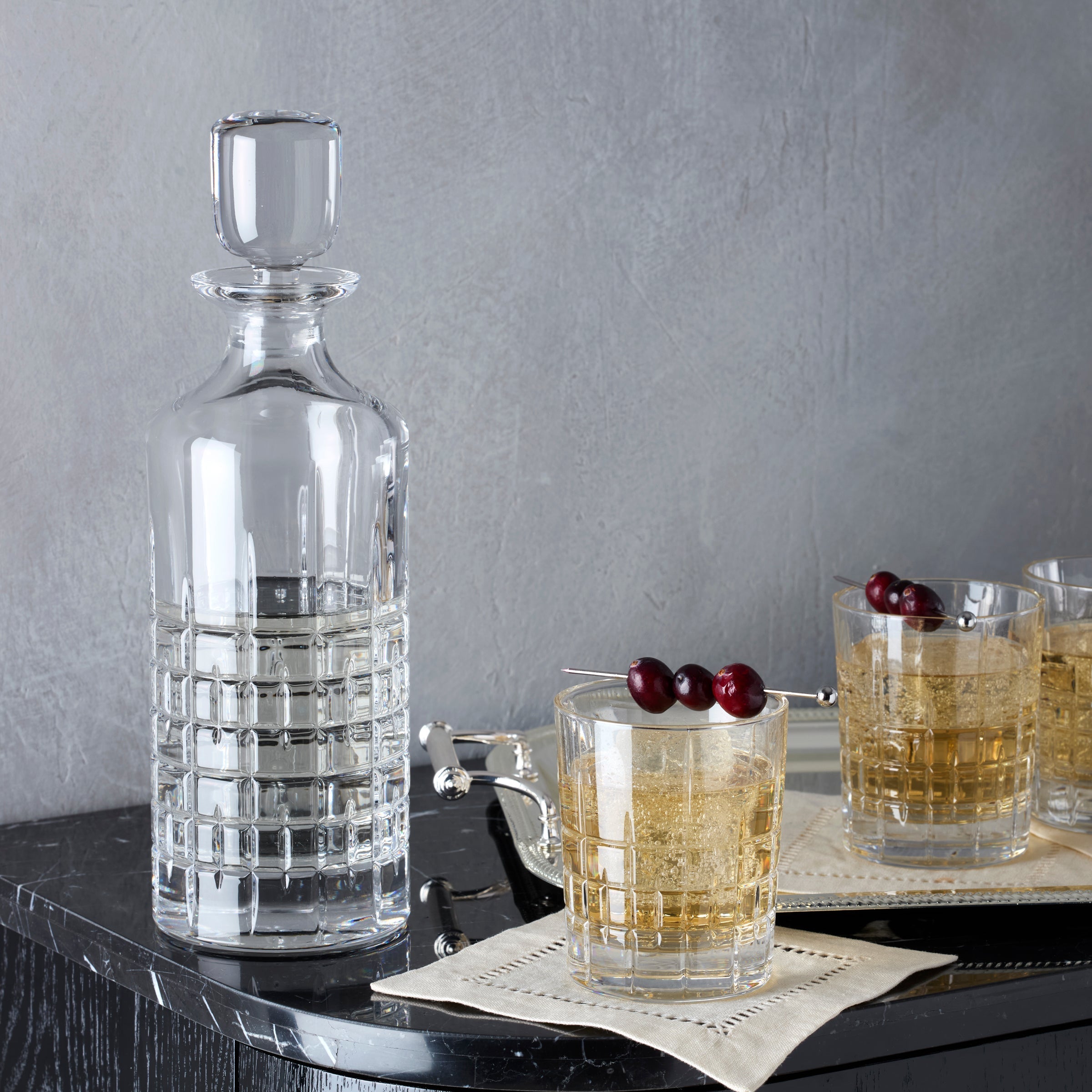 Lenox Westmore Deklan Crystal Double Old Fashion Glasses, Set of 4 - Image 4