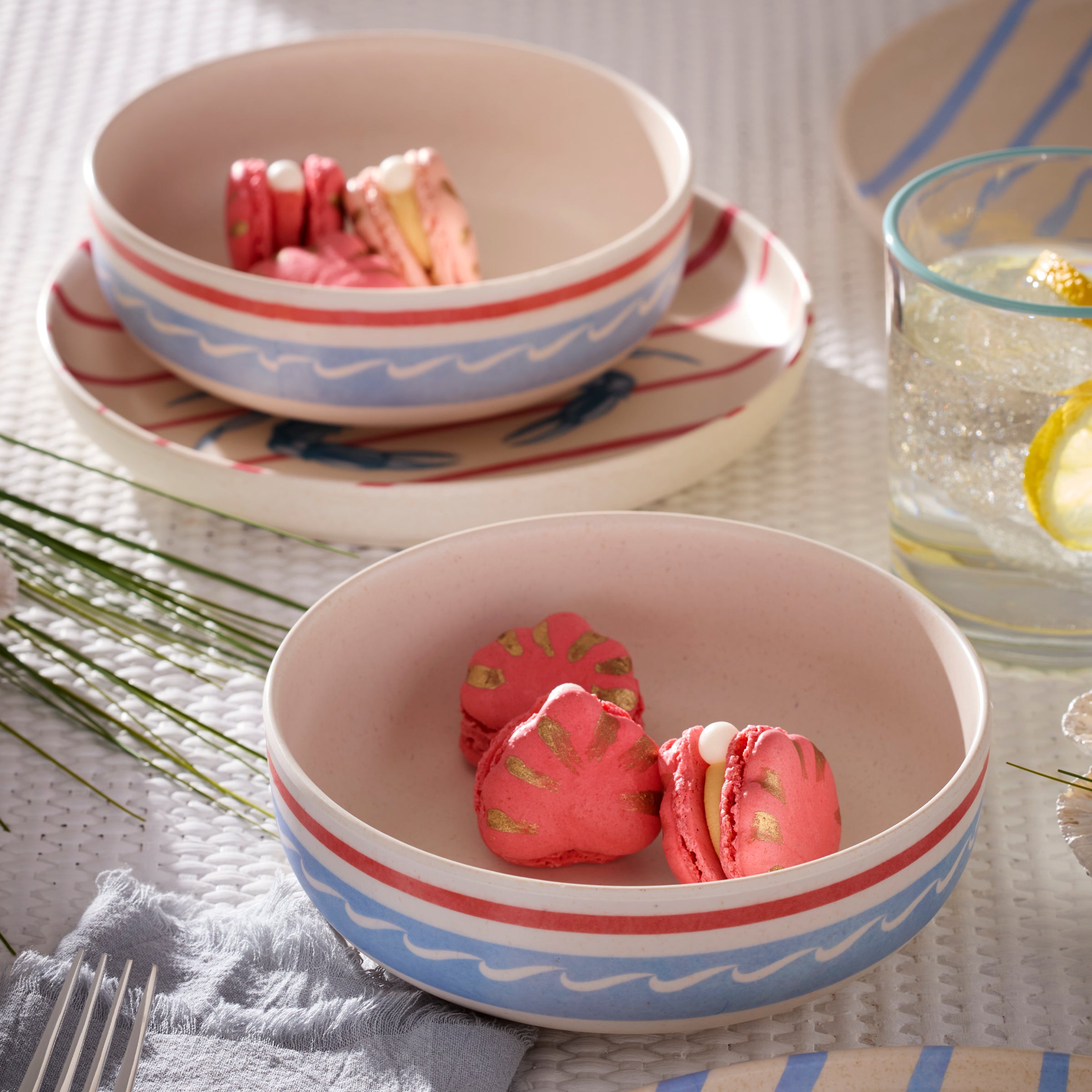 Lenox Westmore 24 Seven Melamine Wharfside 18-Piece Dinnerware Set - Image 5