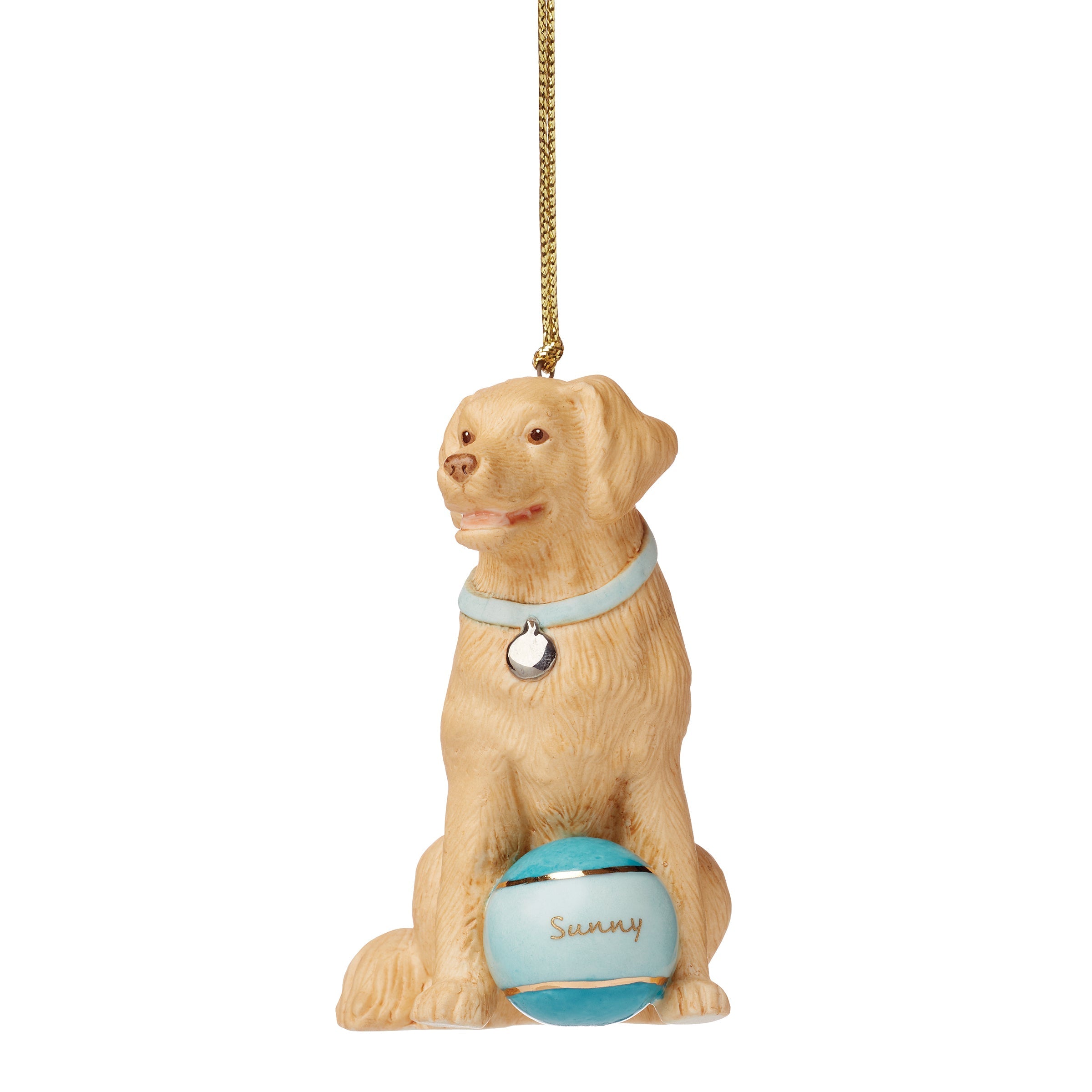 Lenox Westmore Personalized Golden Retriever Ornament - Image 8