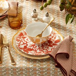 Alternative view of Lenox Westmore Butterfly Meadow Cottage Saffron Rice Bowls, Set of 4