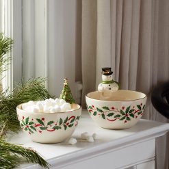 Alternative view of Lenox Westmore Holiday Snowman Bowl