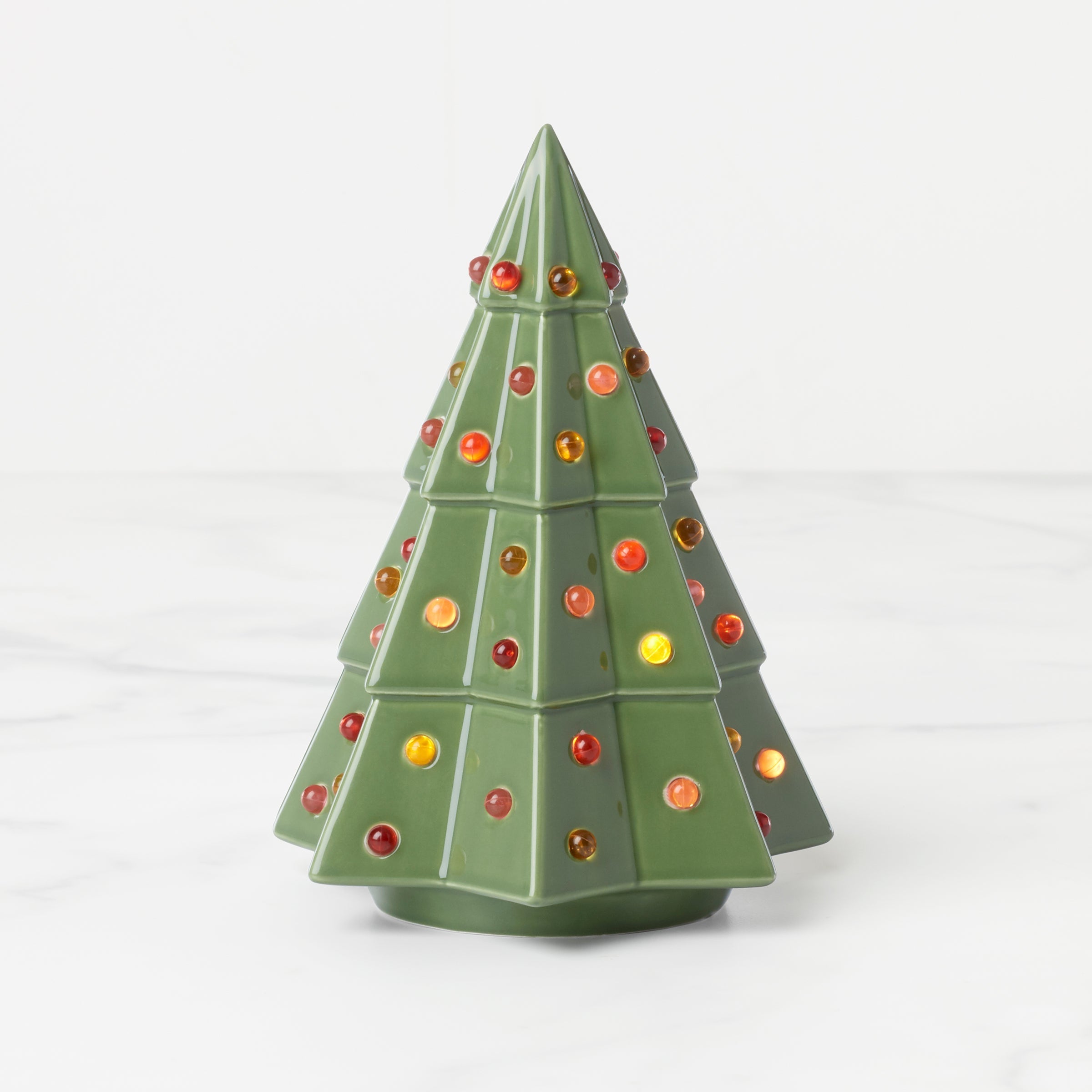 Lenox Westmore Evergreen Small Lit Tree Figurine