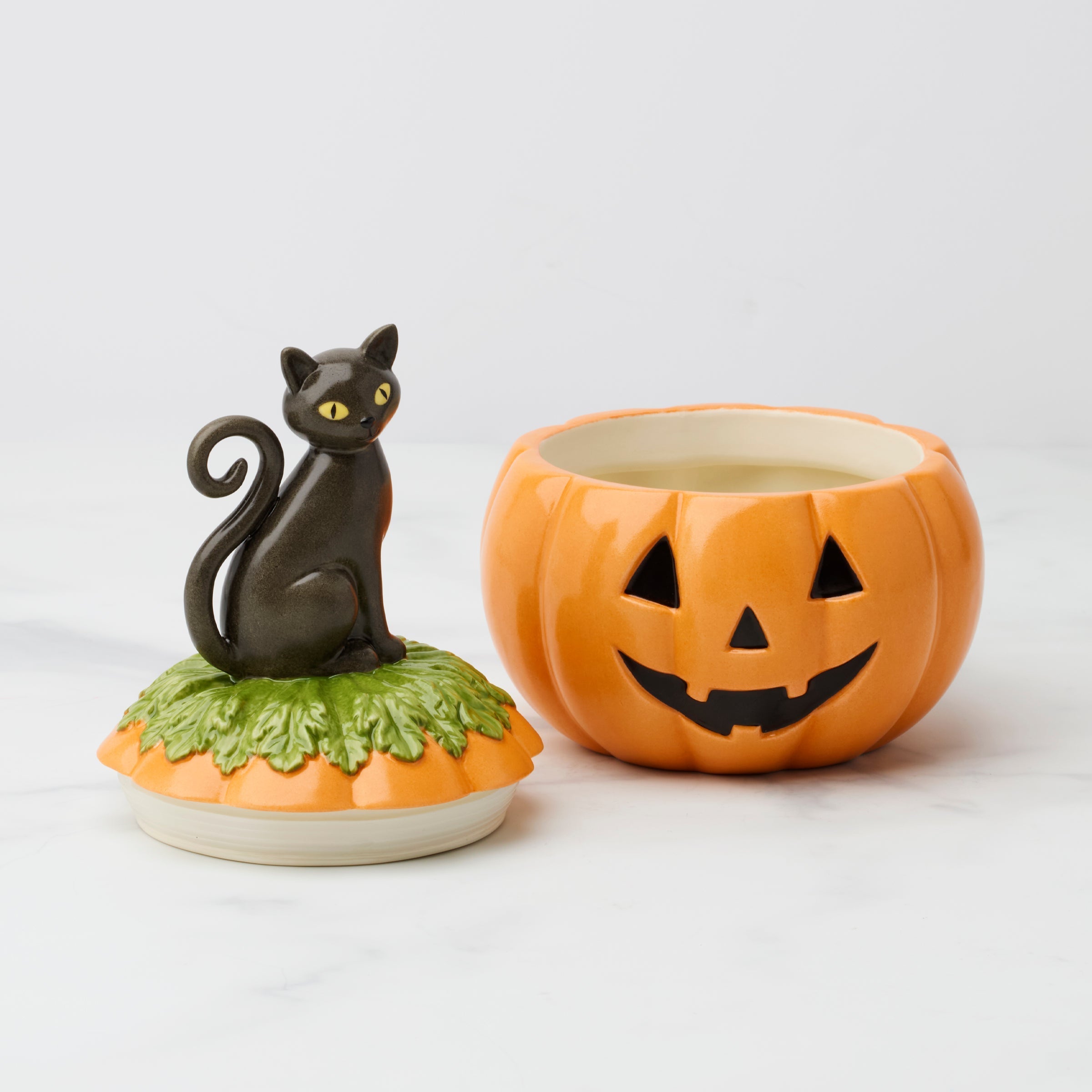 Lenox Westmore Haunted Halloween Covered Candy Jar - Image 3
