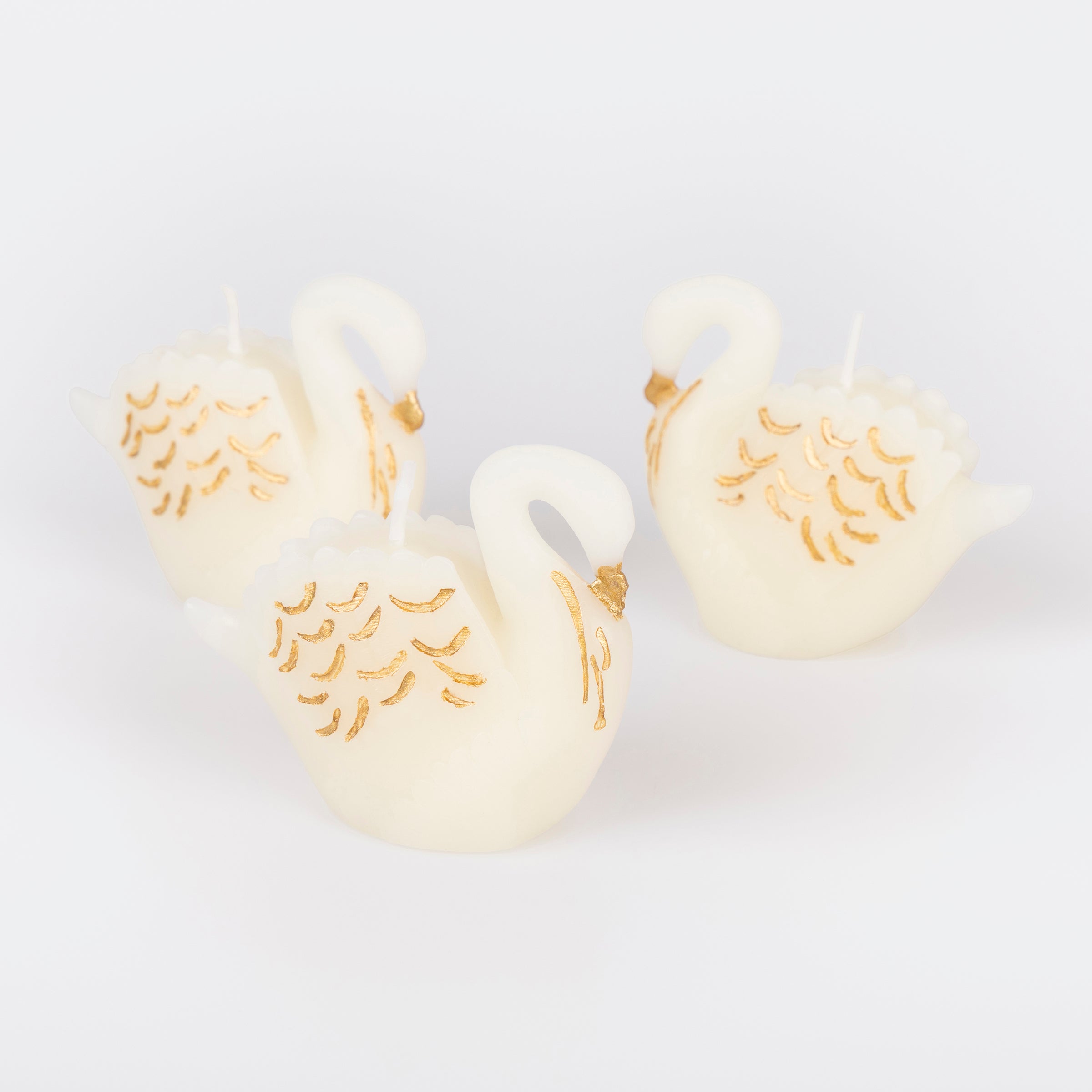 Lenox Westmore Swan Candles, Set of 3