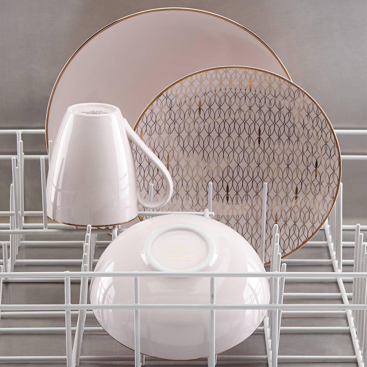 Lenox Westmore Trianna Blush 12-Piece Dinnerware Set - Image 9