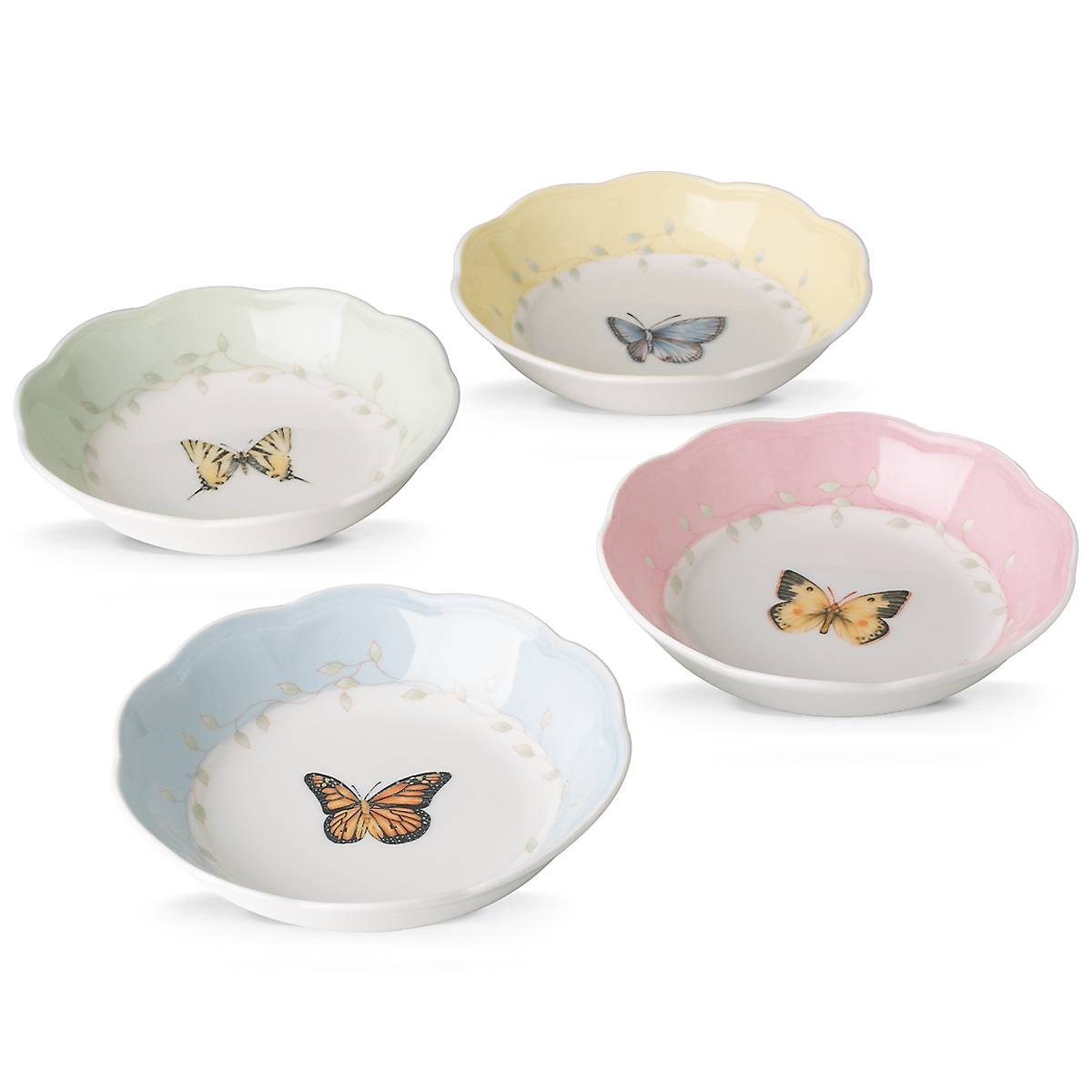 Lenox Westmore Butterfly Meadow Fruit Bowls, Set 4 - Image 4