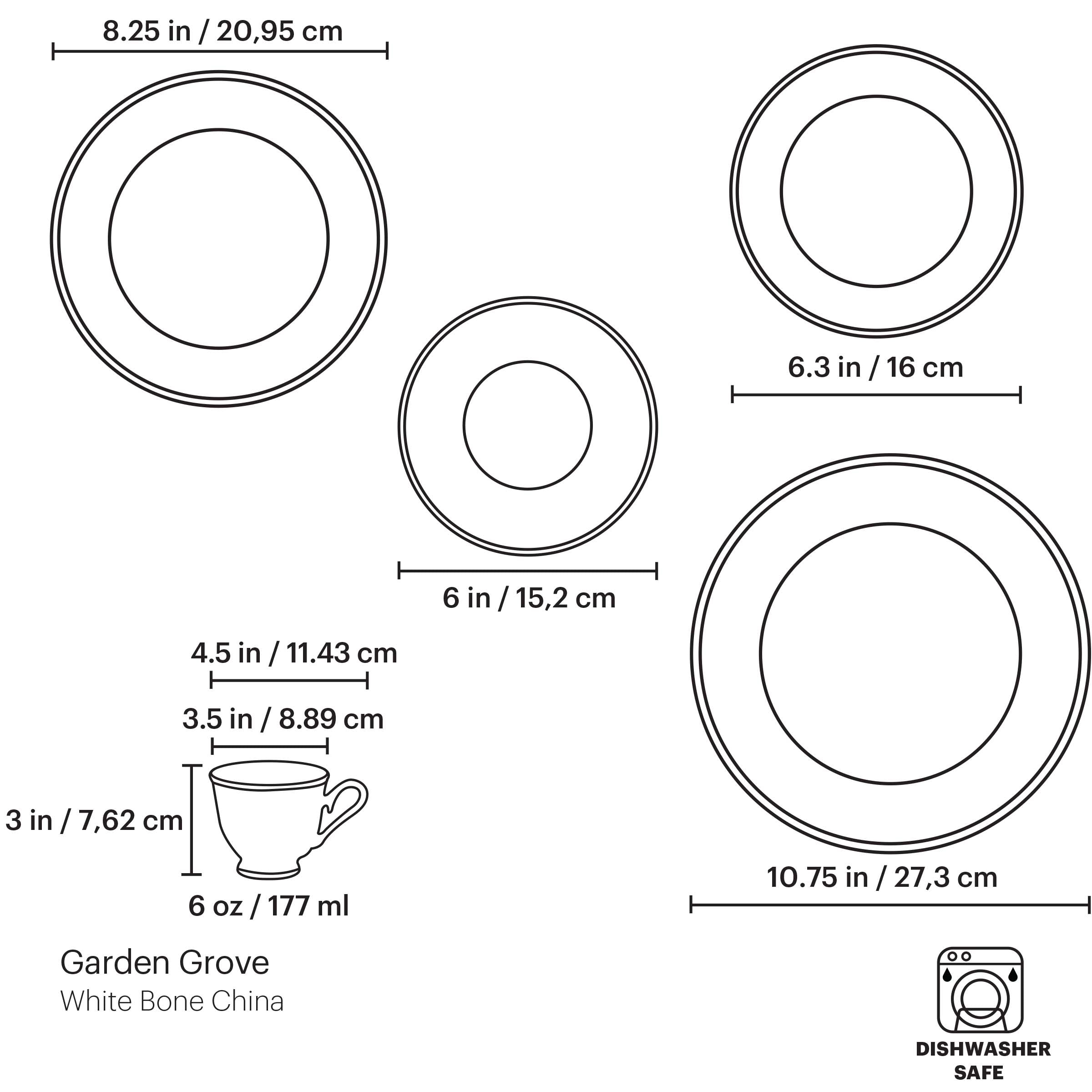 Lenox Westmore Garden Grove 5-Piece Place Setting - Image 7