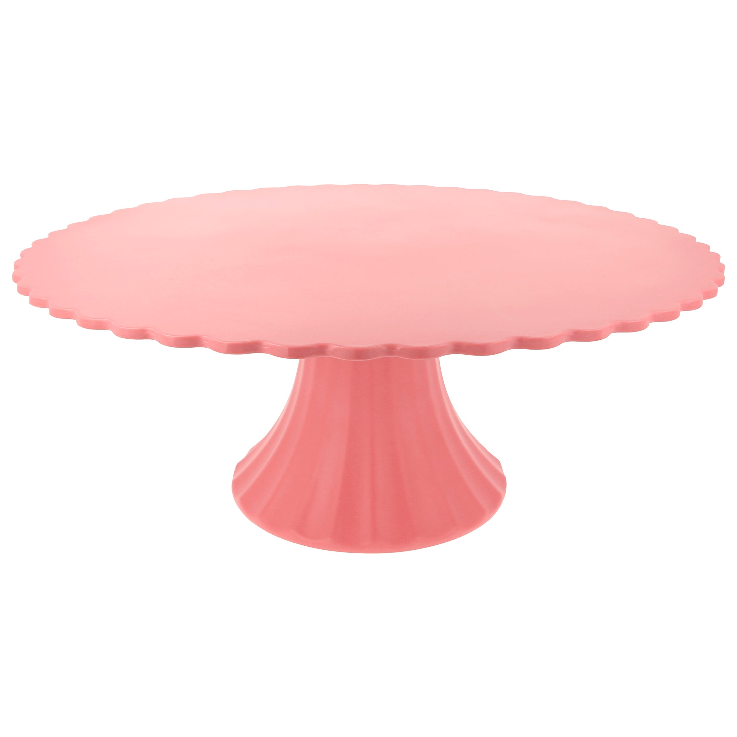 Lenox Westmore Bamboo Pink Large Cake Stand