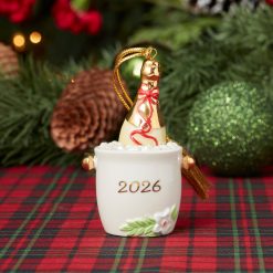 Alternative view of Lenox Westmore 2026 Champagne Bucket Ornament