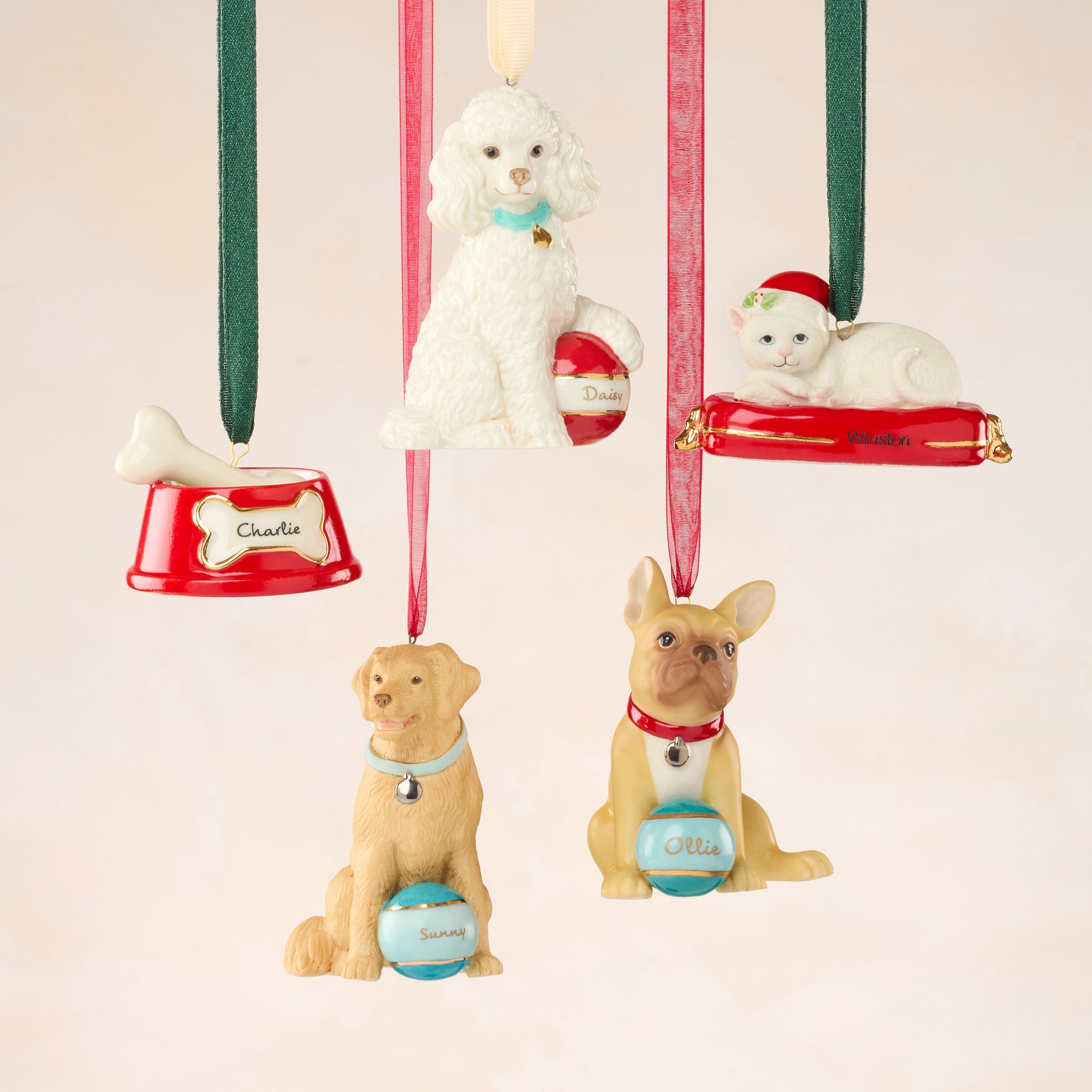 Lenox Westmore Personalized Poodle Ornament - Image 3