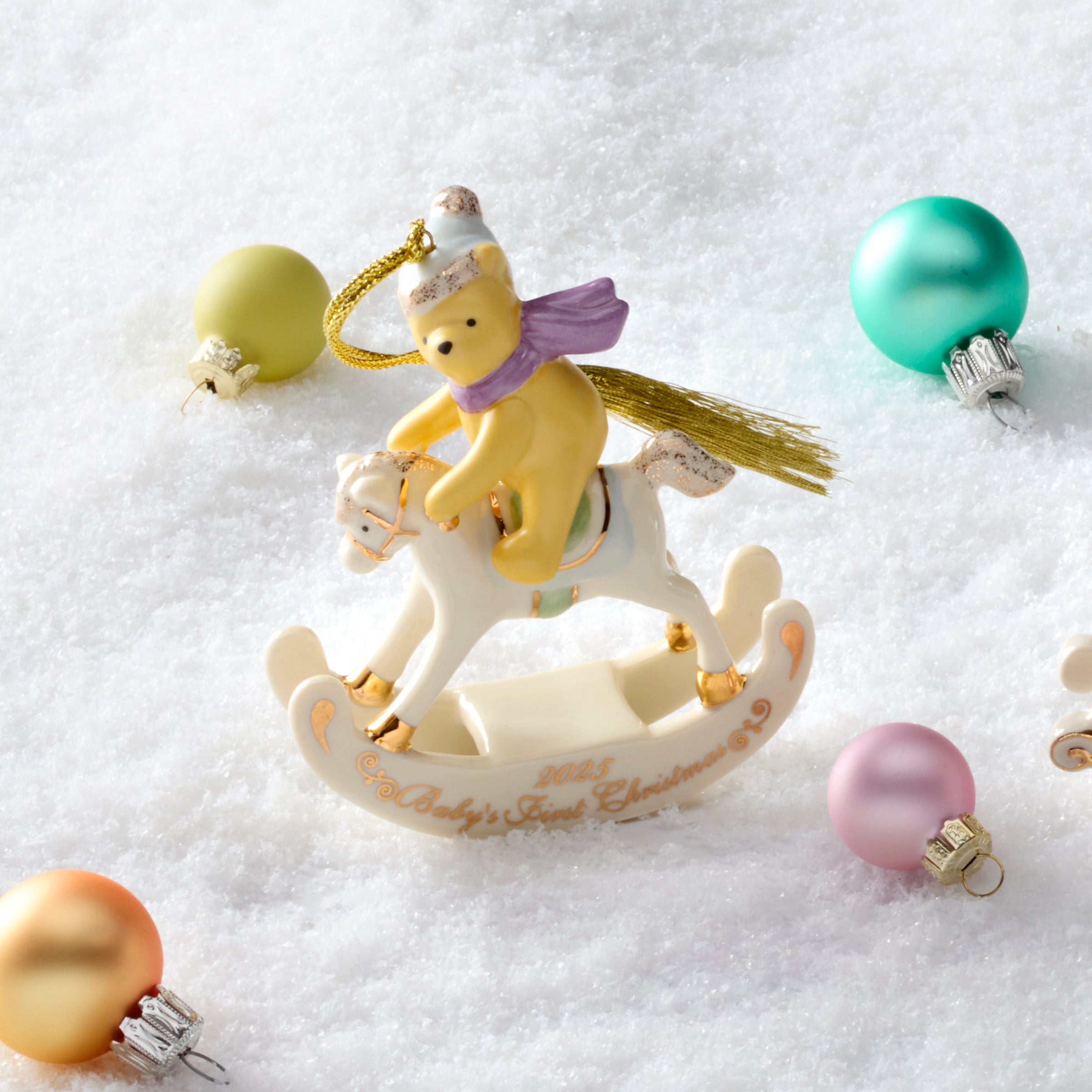 Lenox Westmore 2025 Winnie The Pooh Baby's 1st Christmas Ornament - Image 3