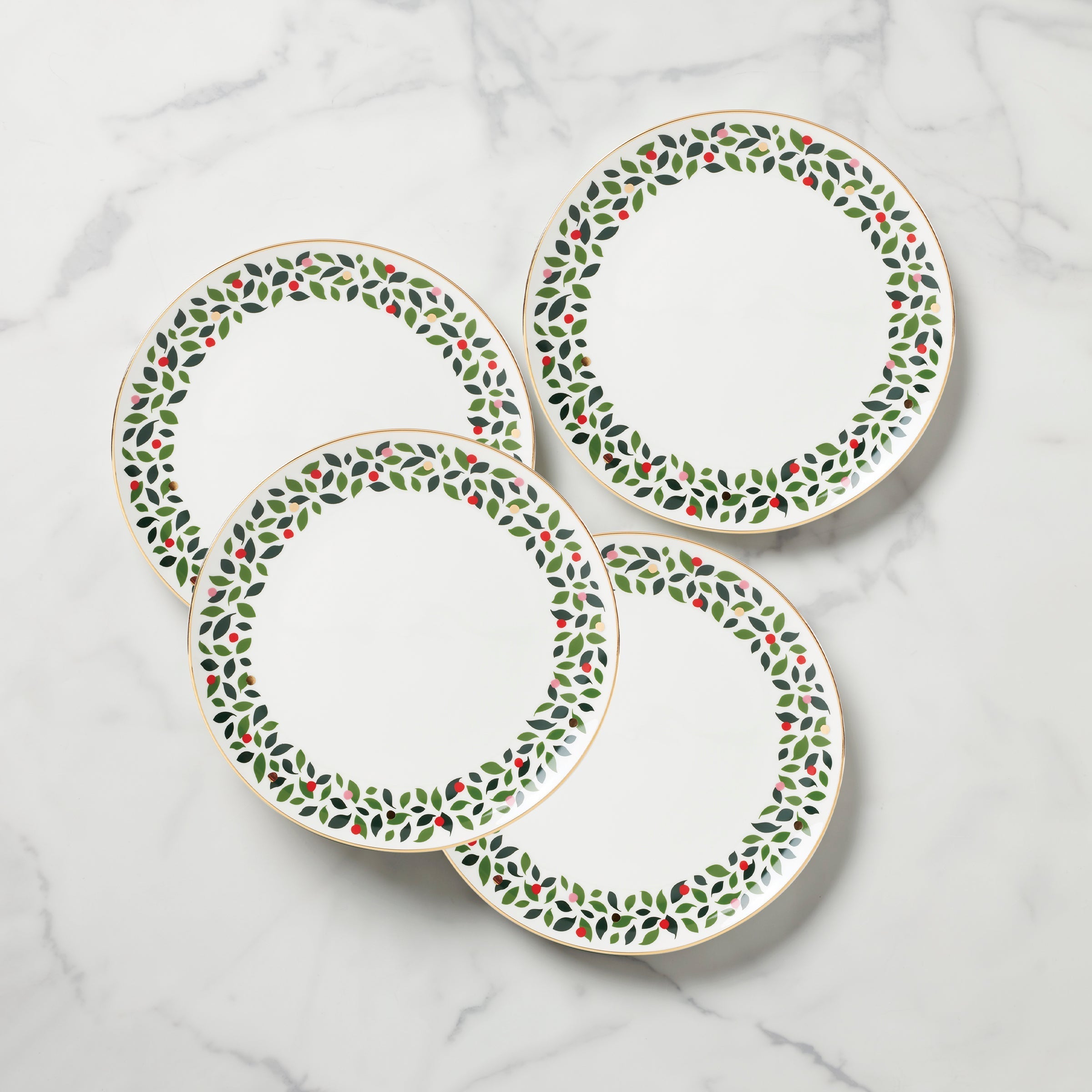 Lenox Westmore Evergreen Dinner Plates, Set of 4