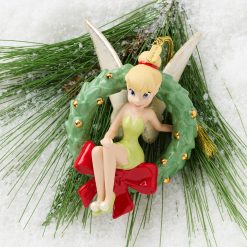 Alternative view of Lenox Westmore 2026 Tinker Bell with Wreath Ornament
