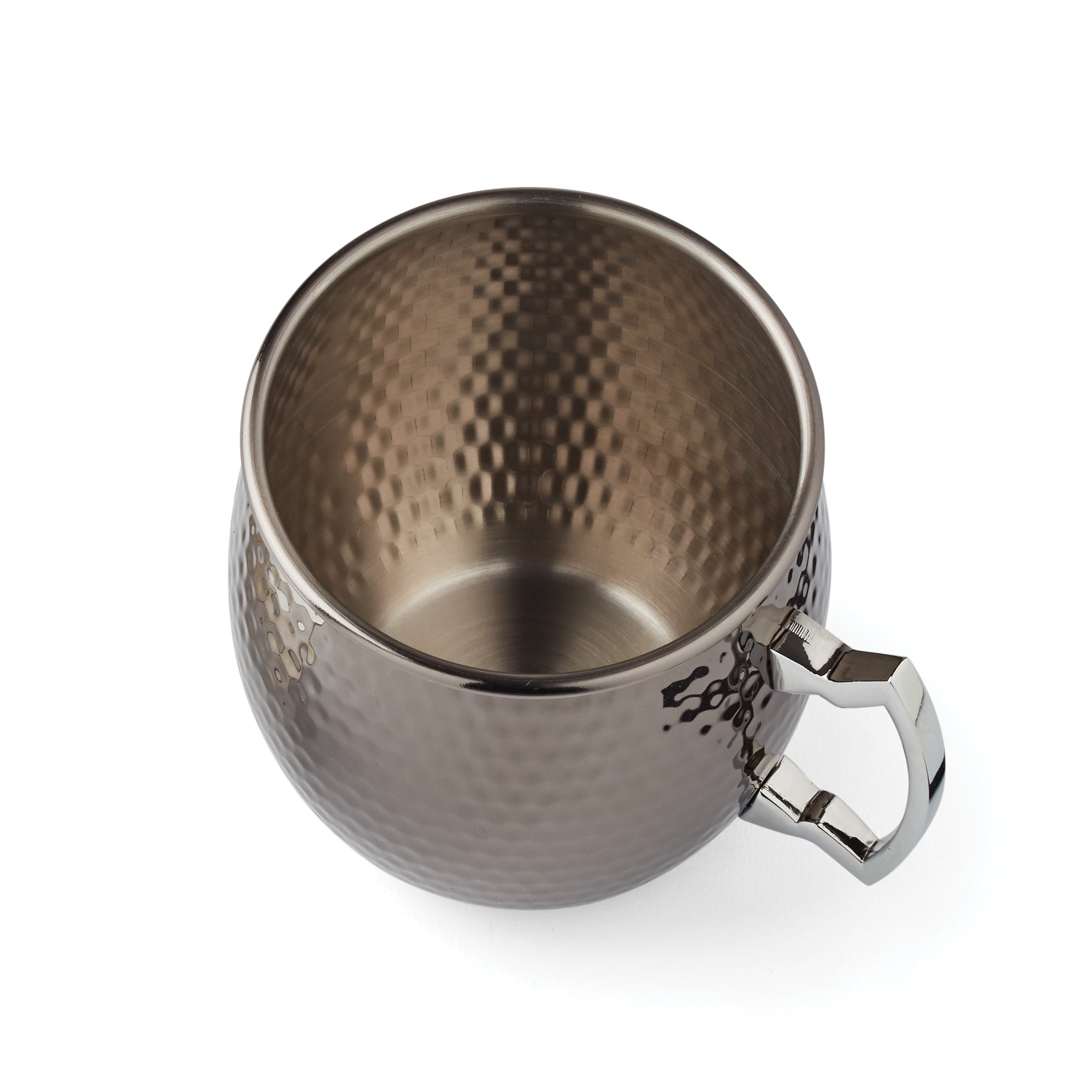 Lenox Westmore Hammered Black Moscow Mule Mugs, Set of 2 - Image 2