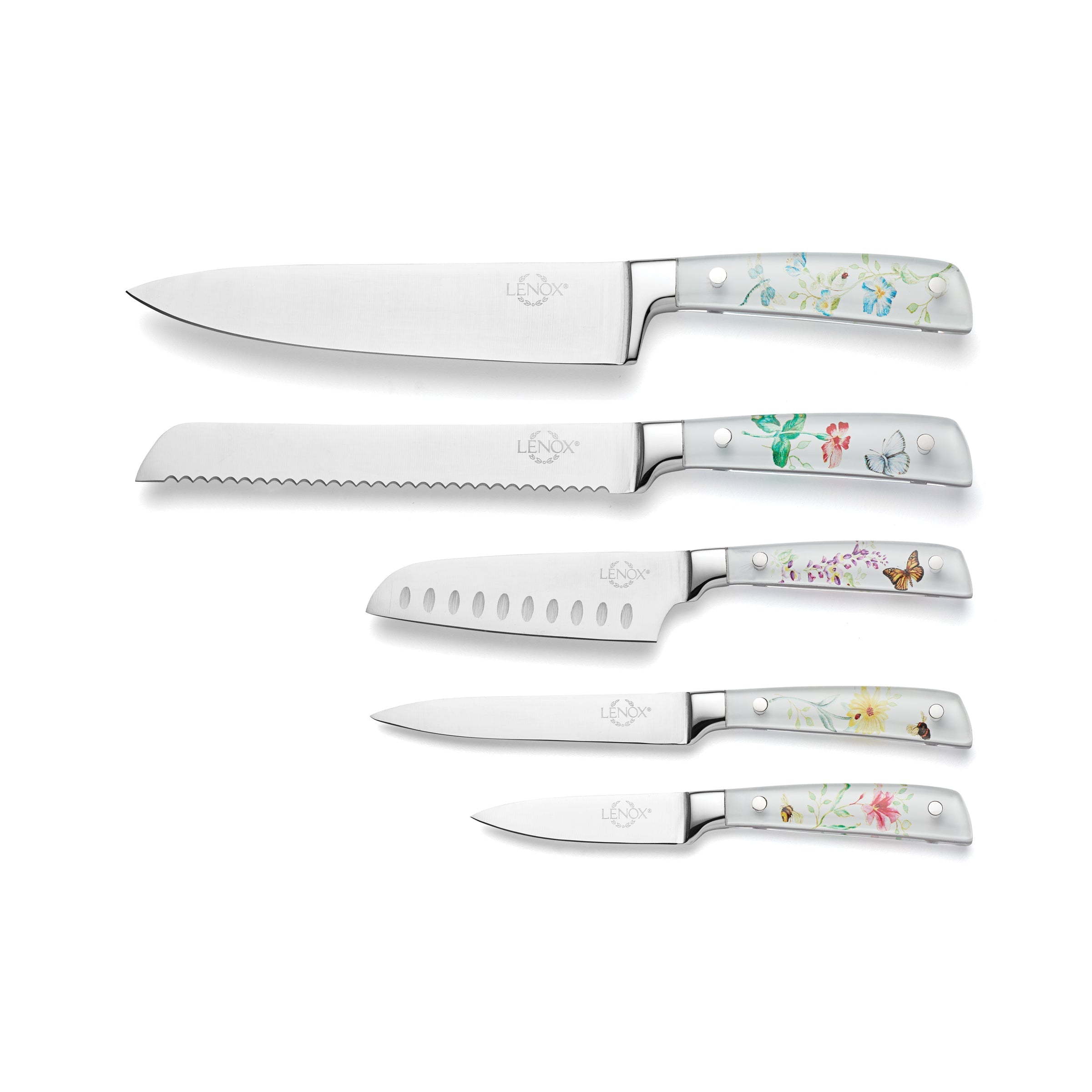 Lenox Westmore Butterfly Meadow 6-Piece Cutlery Block Set - Image 2