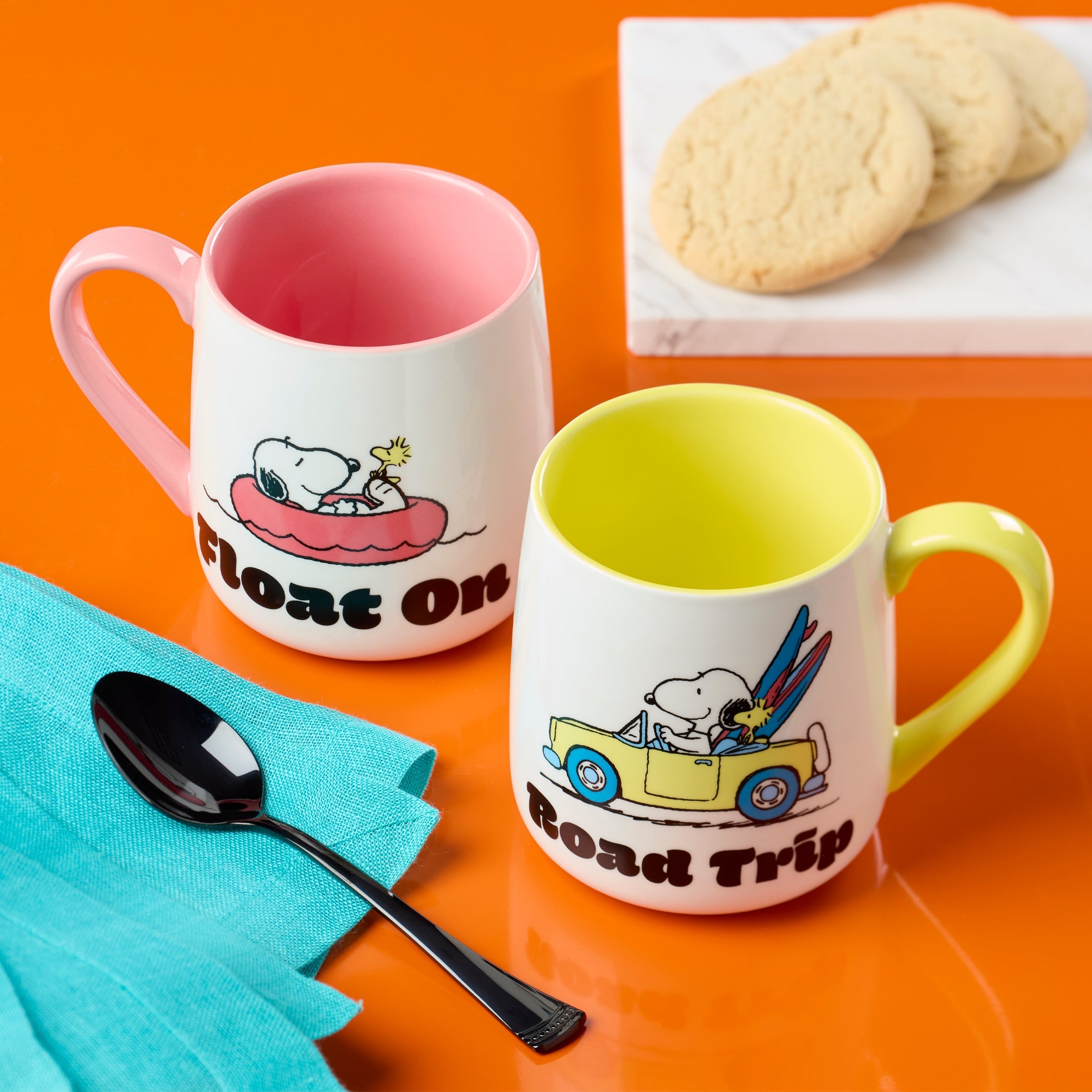 Lenox Westmore Peanuts Mugs Road Trip-Float On, Set of 2 - Image 3