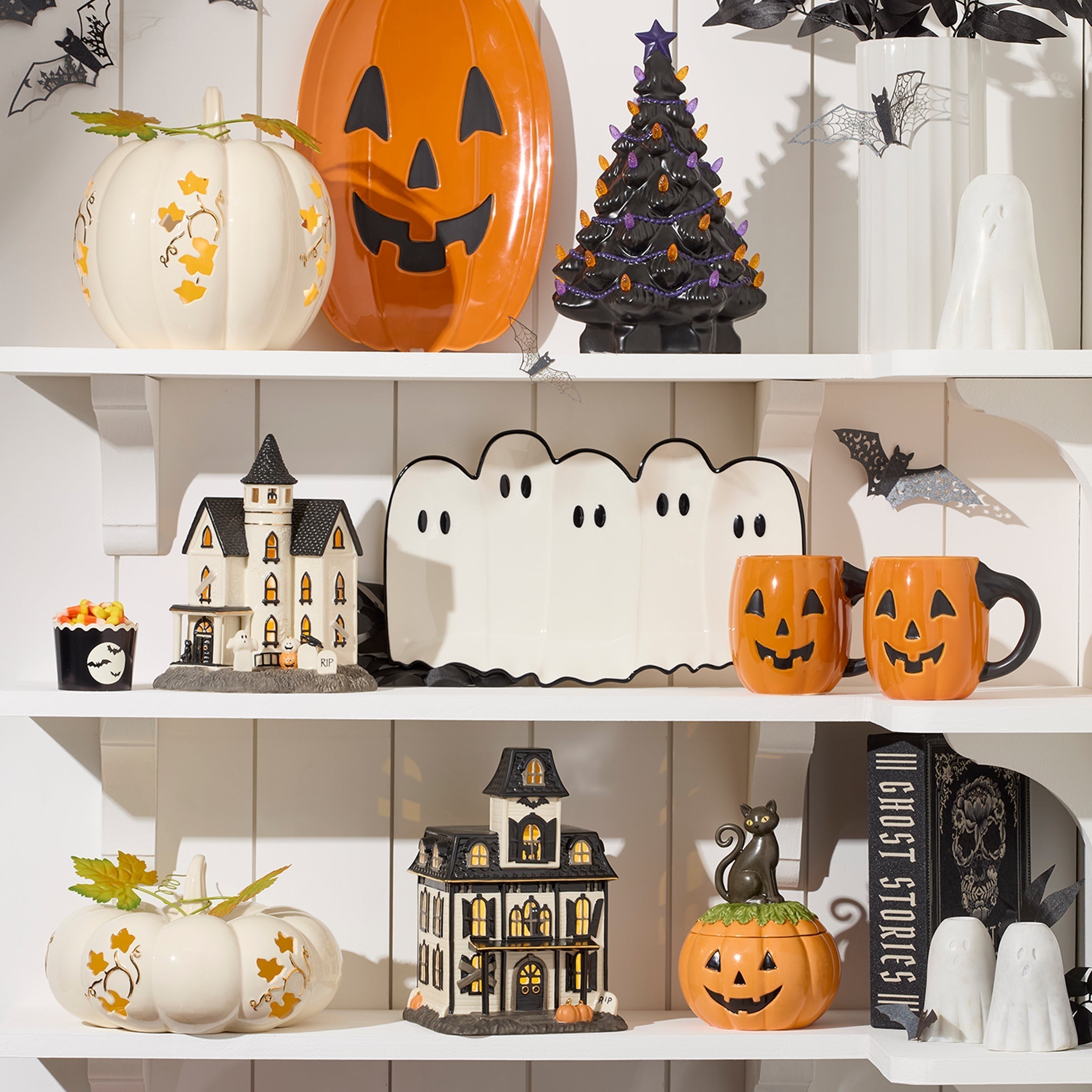 Lenox Westmore Haunted Halloween Covered Candy Jar - Image 5