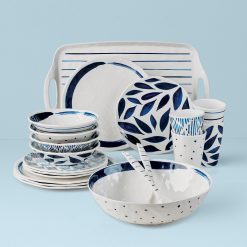 Lenox Westmore Blue Bay Melamine 20-Piece Dinnerware Set