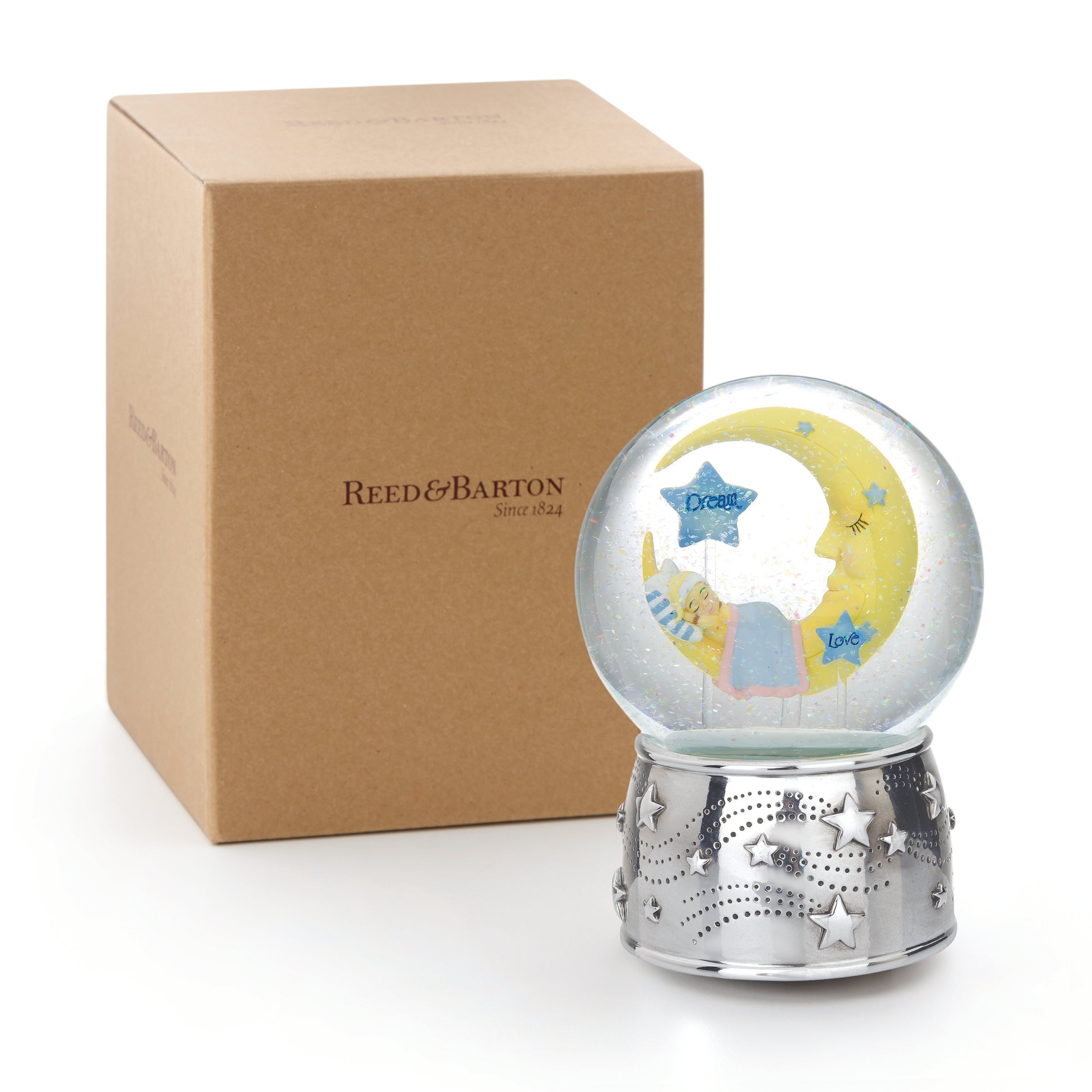 Lenox Westmore Sweet Dream Silverplate Musical Water Globe - Image 3