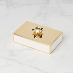 Lenox Westmore Make It Pop Gold Large Floral Box