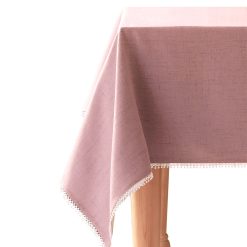 Lenox Westmore French Perle Blush 60x84 Tablecloth