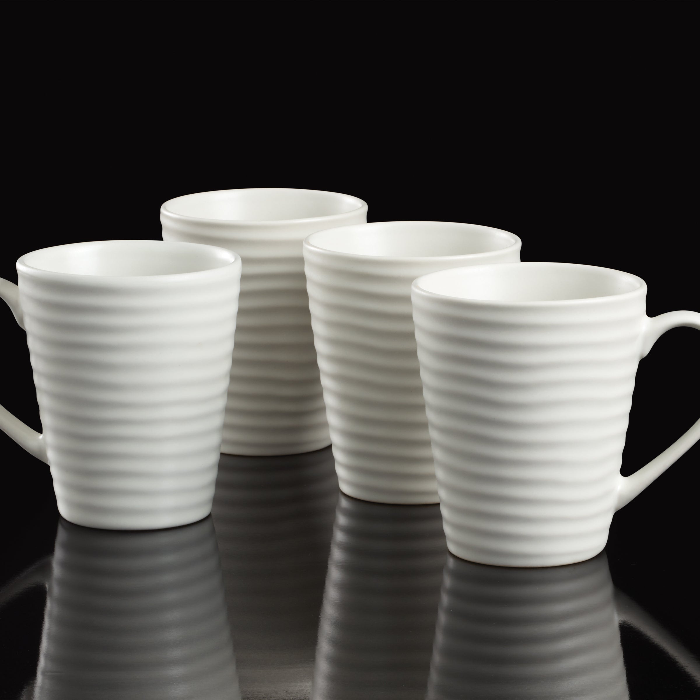 Lenox Westmore Ridge White Mugs, Set of 4 - Image 3
