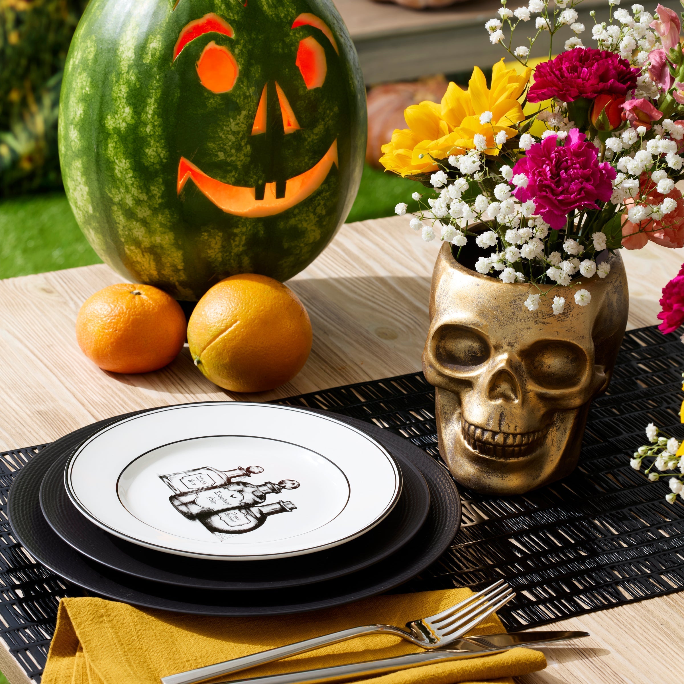 Lenox Westmore Vintage Halloween Dessert Plates, Set of 4 - Image 3