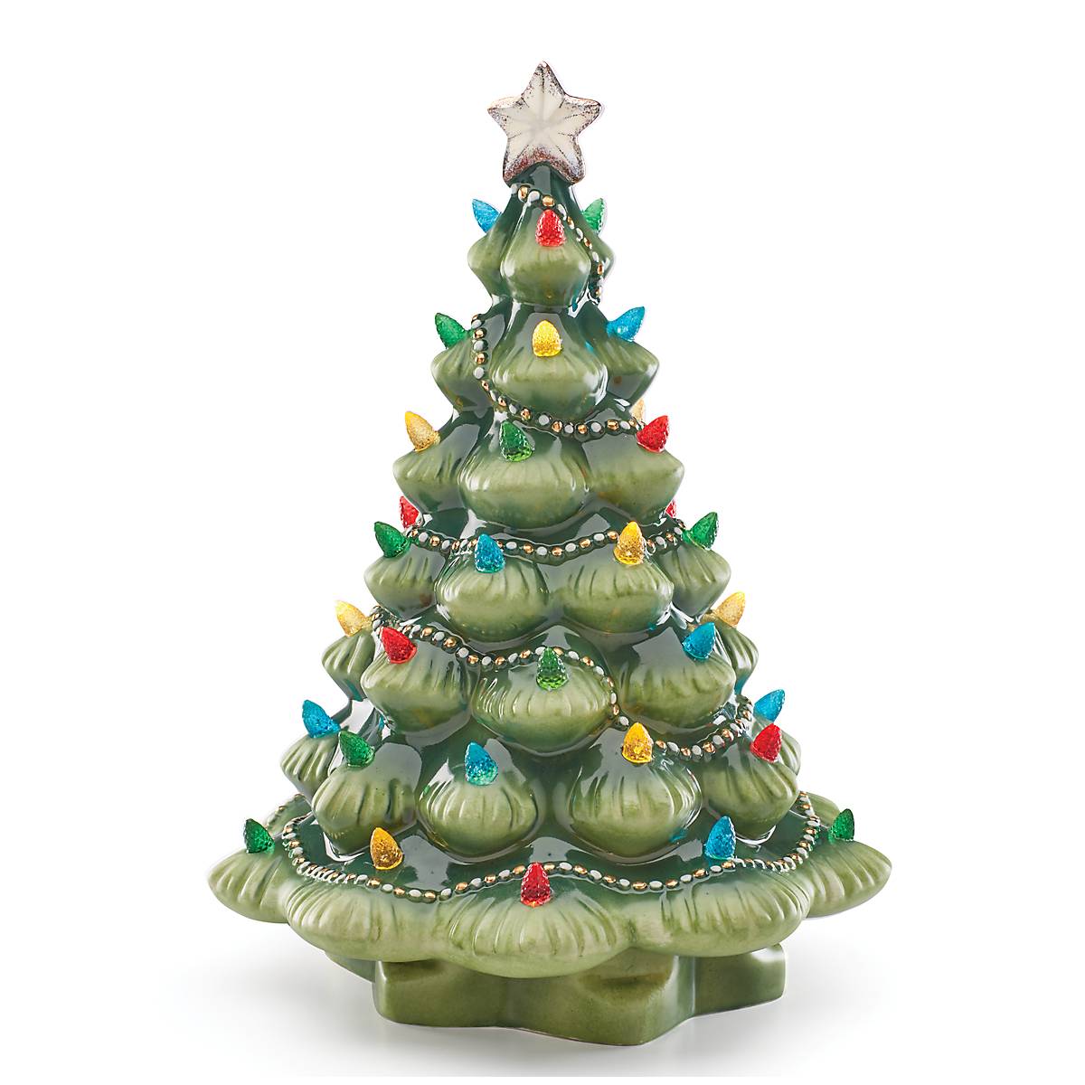 Lenox Westmore Treasured Traditions Green Lit Tree - Image 5