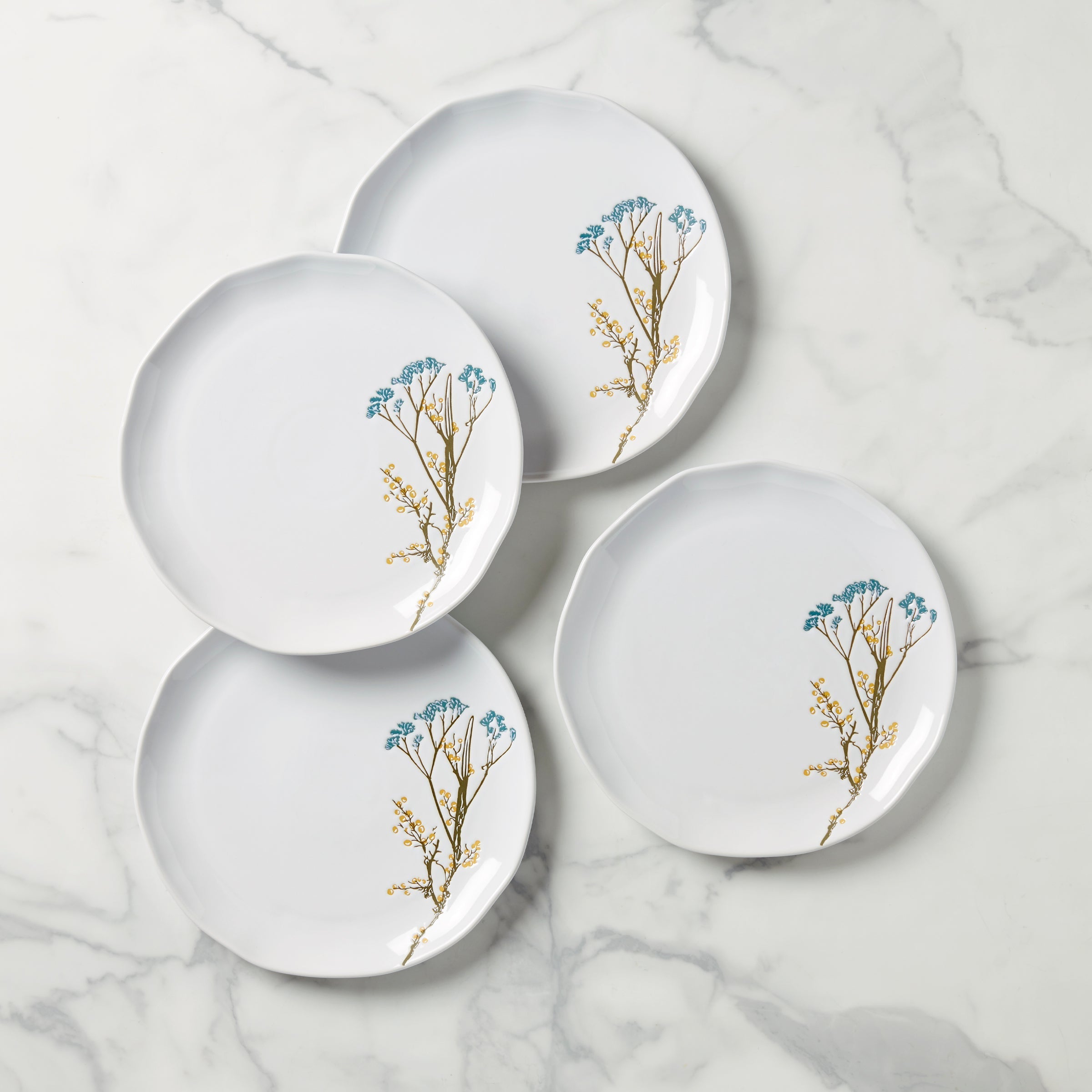 Lenox Westmore Wildflowers Dinner Plates, Set of 4