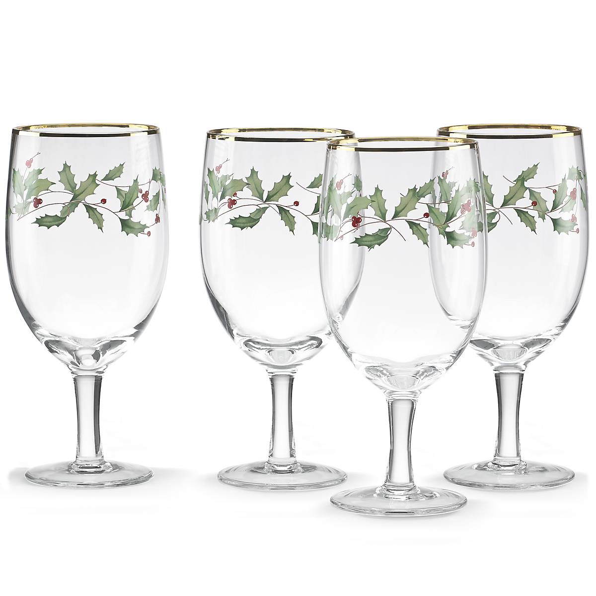 Lenox Westmore Holiday Iced Beverage Glasses, Set of 4 - Image 5