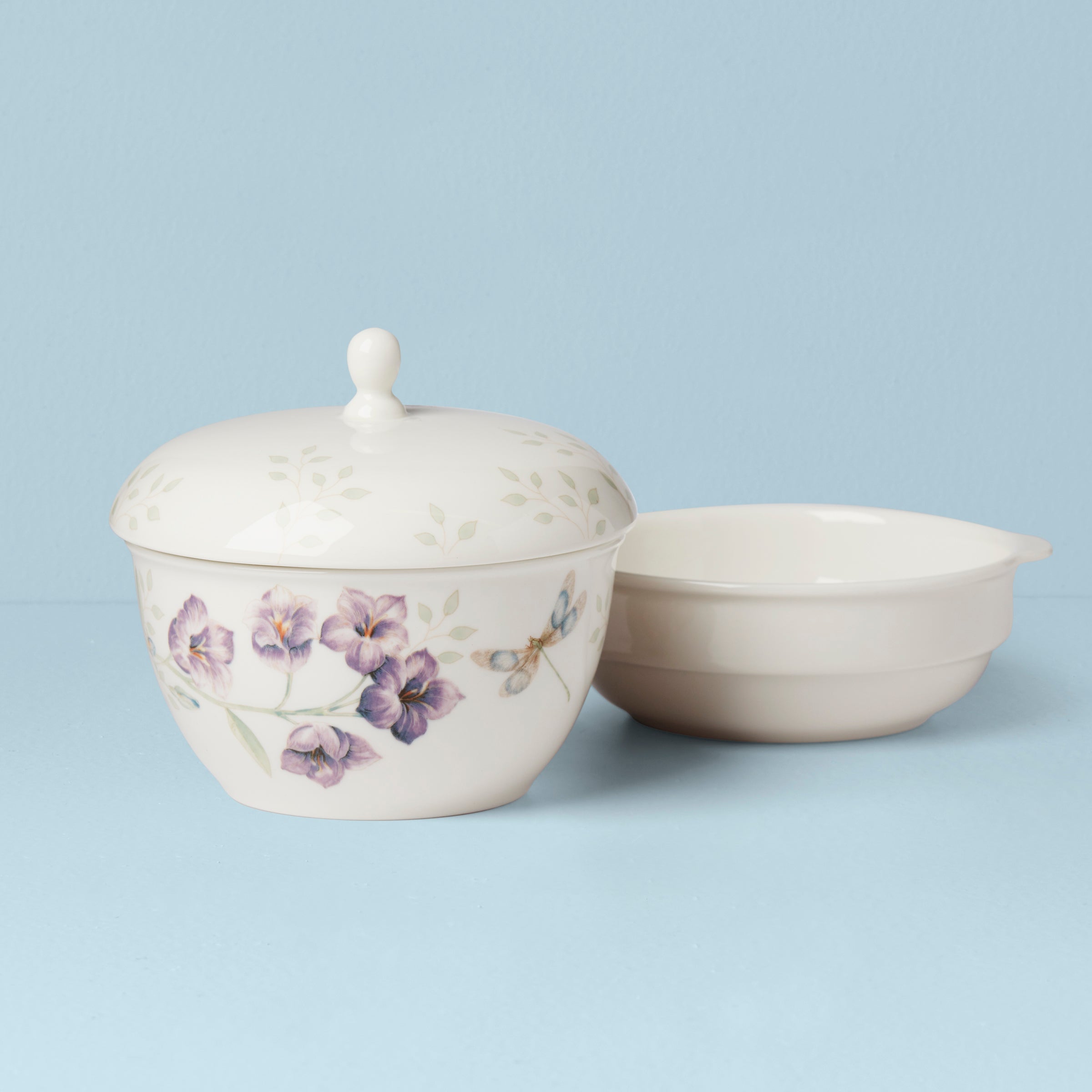 Lenox Westmore Butterfly Meadow 3-Piece Stackable Bowl Set - Image 4