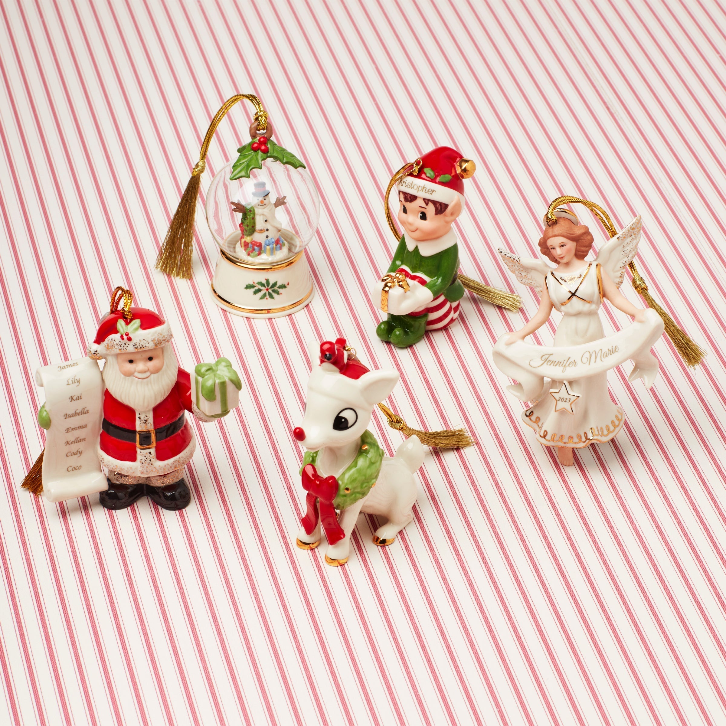 Lenox Westmore Personalized Naughty & Nice Ornament - Image 6