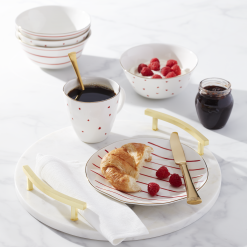 Alternative view of Lenox Westmore Garnet Bay 12-Piece Dessert Set