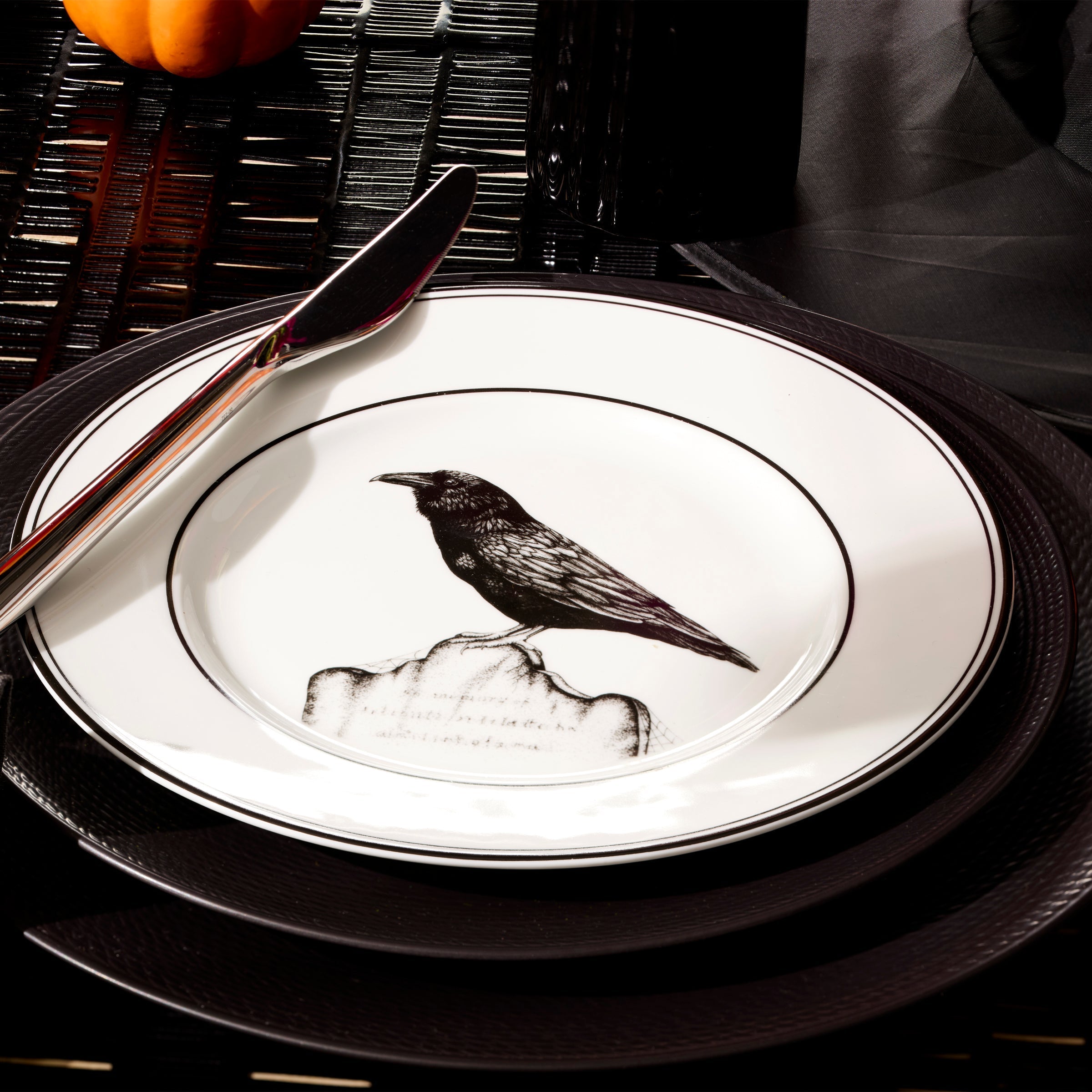 Lenox Westmore Vintage Halloween Dessert Plates, Set of 4 - Image 11